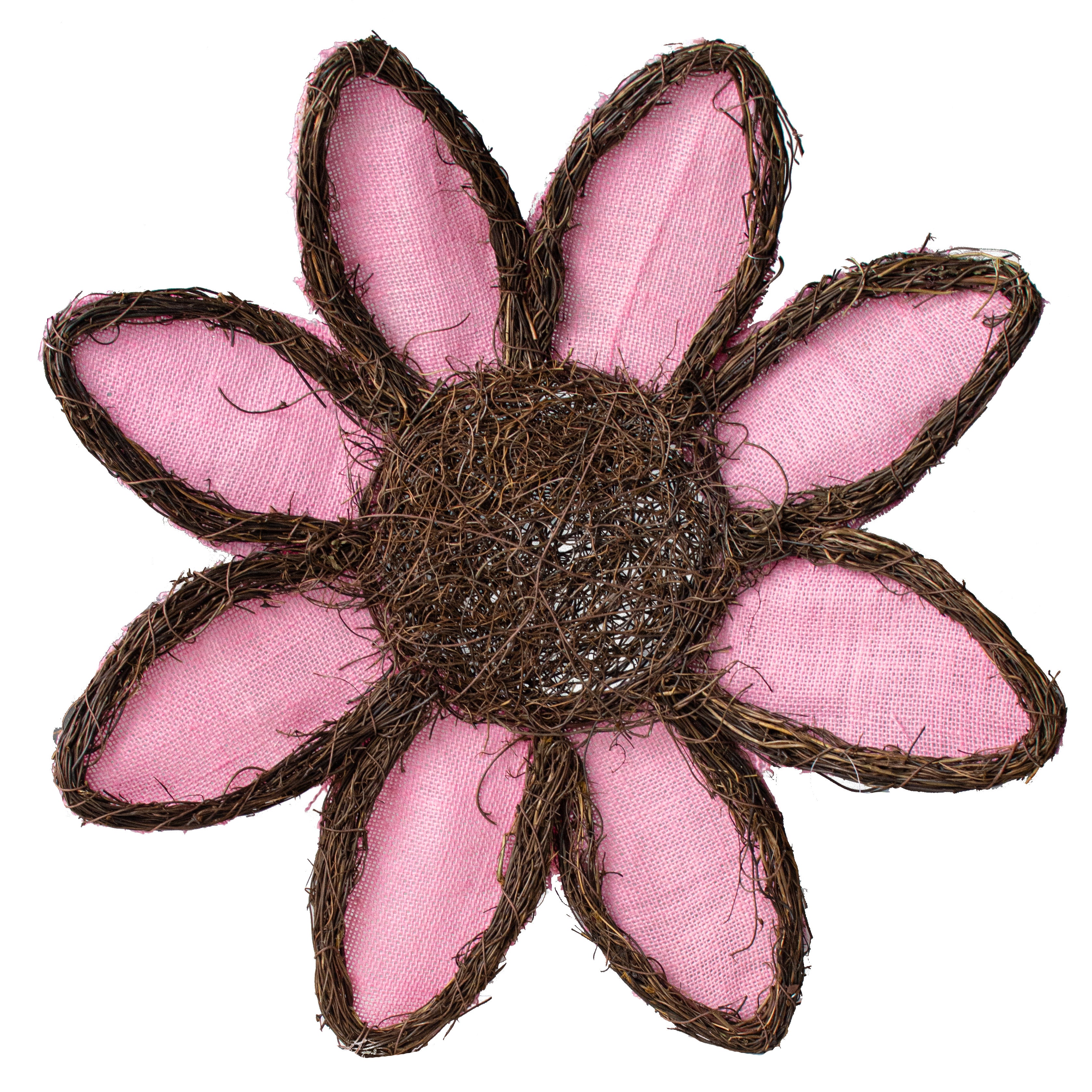 20" Sunflower Grapevine Hanger: Pink Item Number: 62911PK