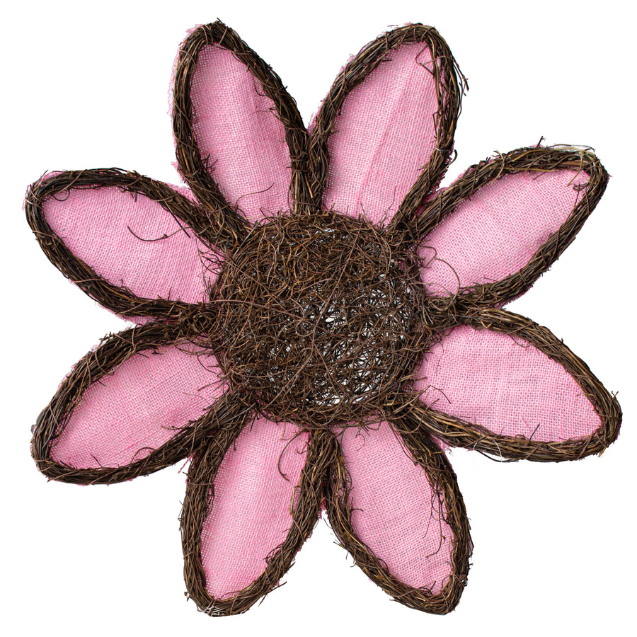 20" Sunflower Grapevine Hanger: Pink Item Number: 62911PK