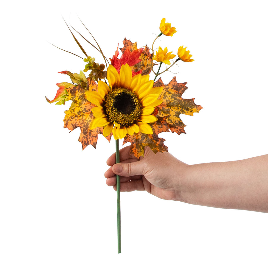15" Sunflower Maple Pick detail photo 3