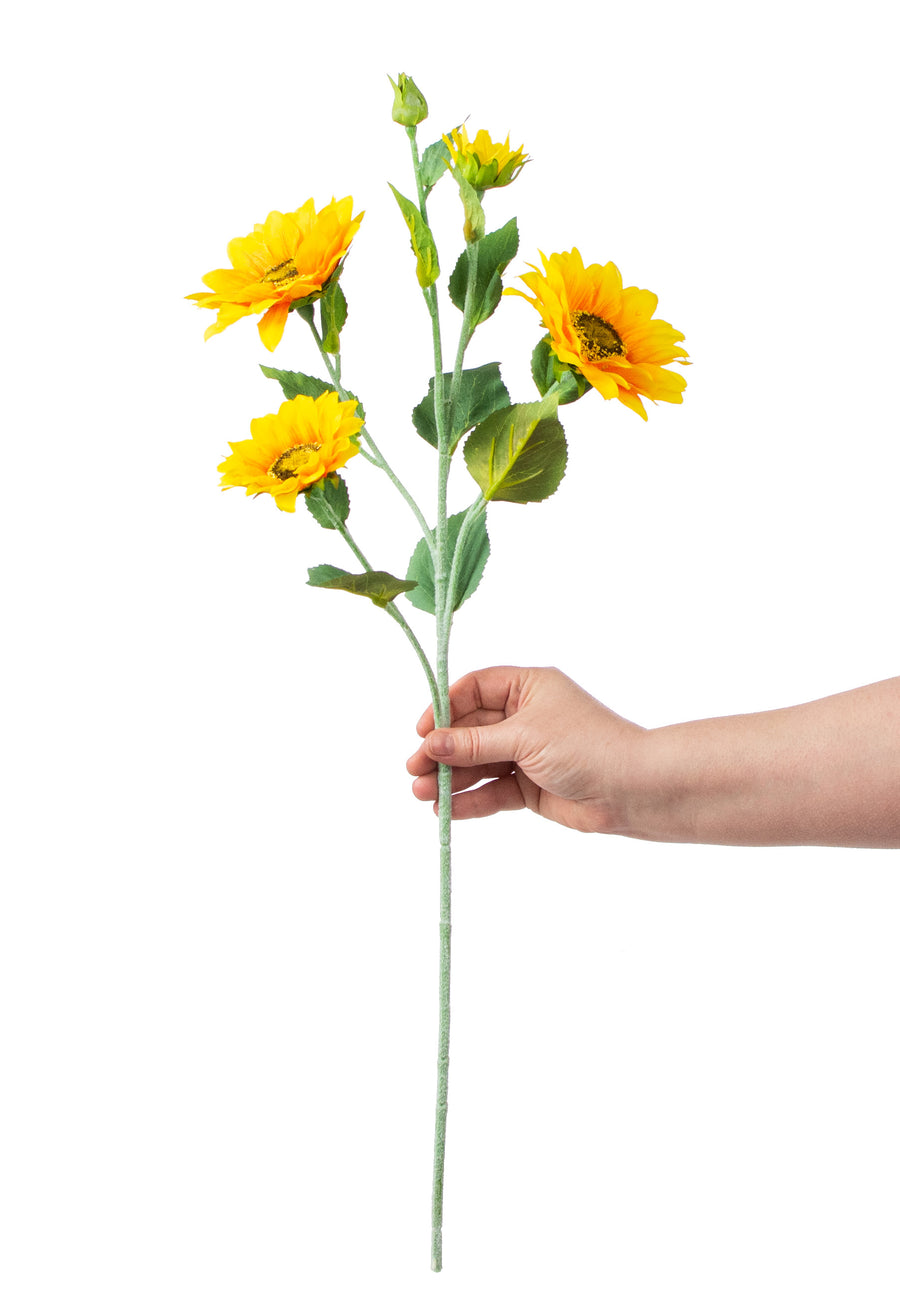 25.5" Sunflower Spray detail photo 3