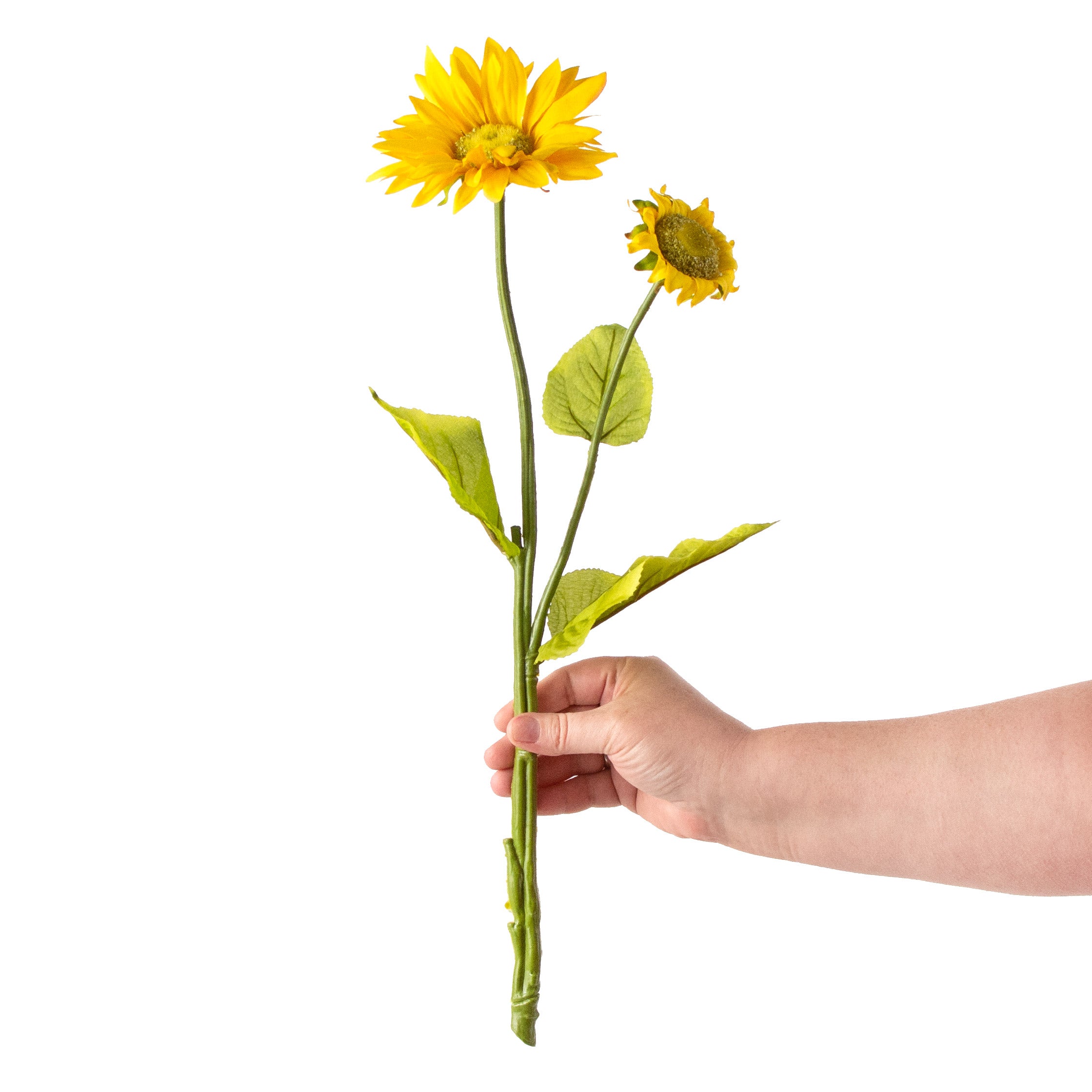 23" Sunflower Spray: Yellow detail photo 3