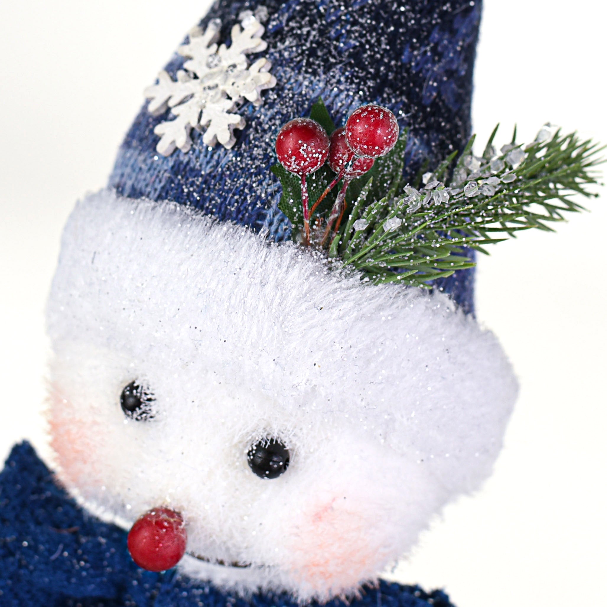 23.5" Sweet Snowman Pick: Blue Lifestyle Photo