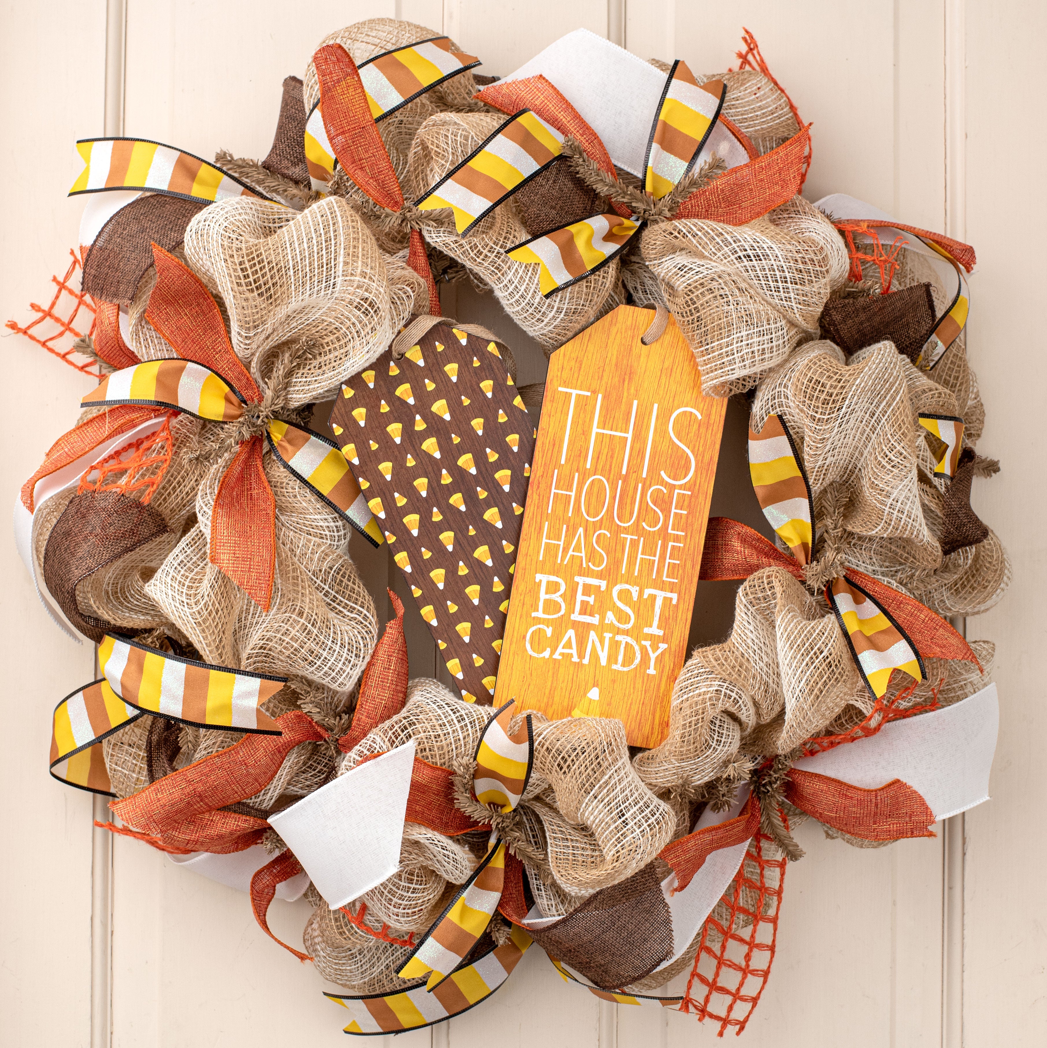 10" Tag Sign Greeter: Best Candy Lifestyle Photo