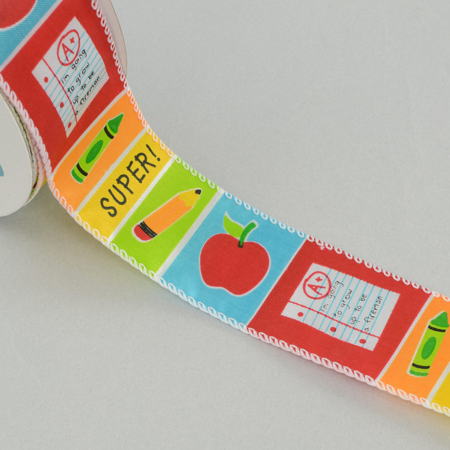 1.5" Teacher Ribbon (20 Yards) detail photo 3