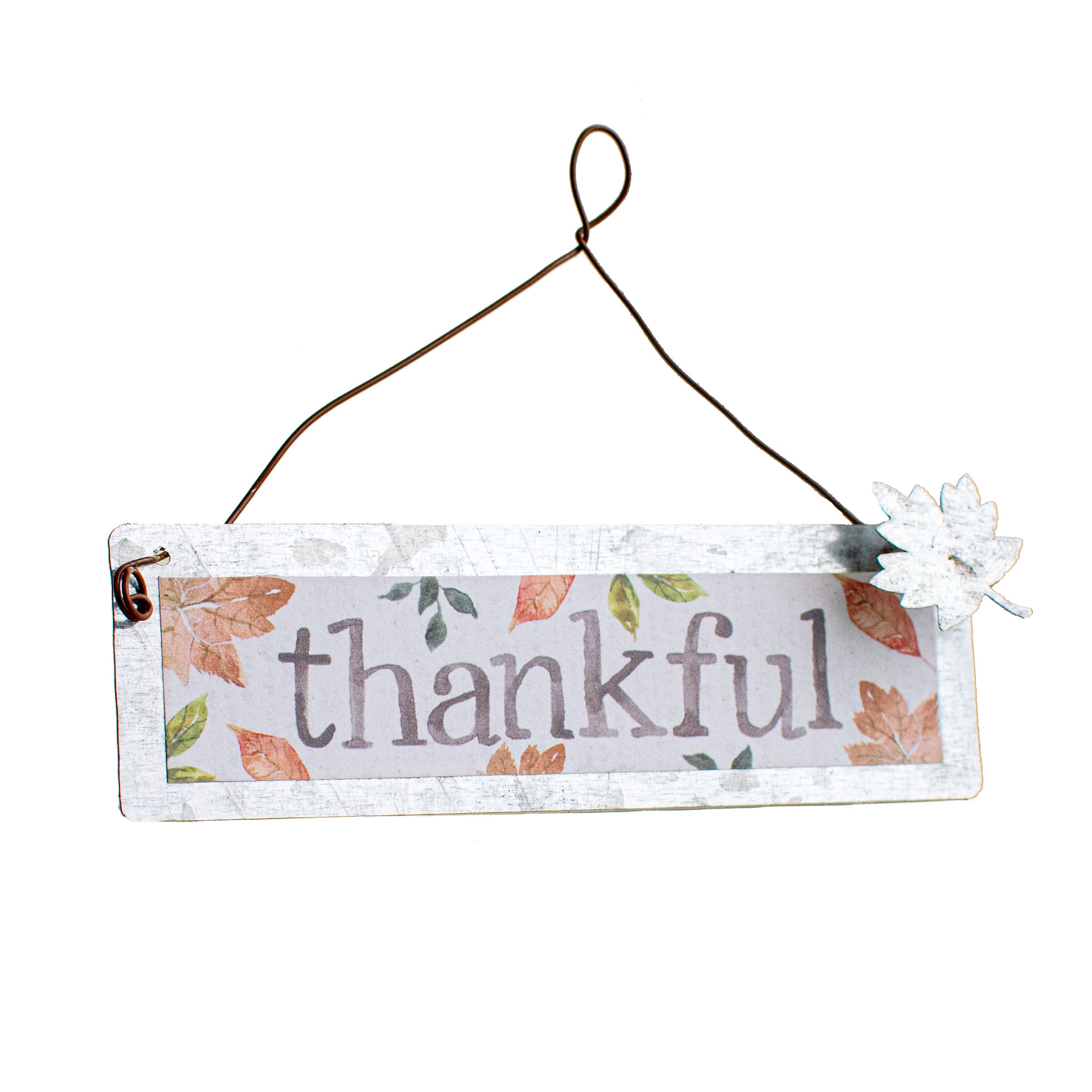 4" Thankful Fall Ornament Item Number: 104007