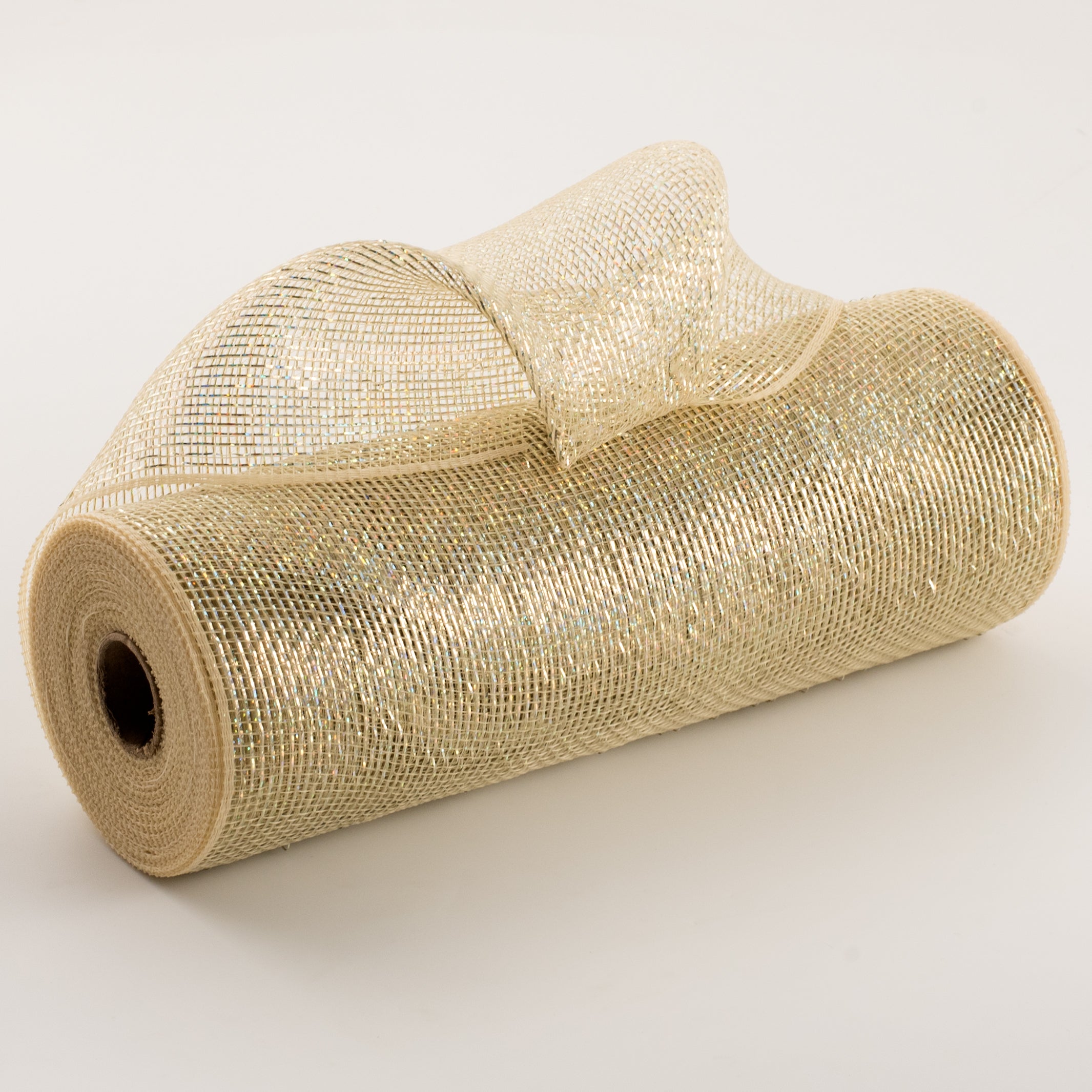 10" Thin Laser Foil Mesh: Champagne Gold Item Number: RY8613CH