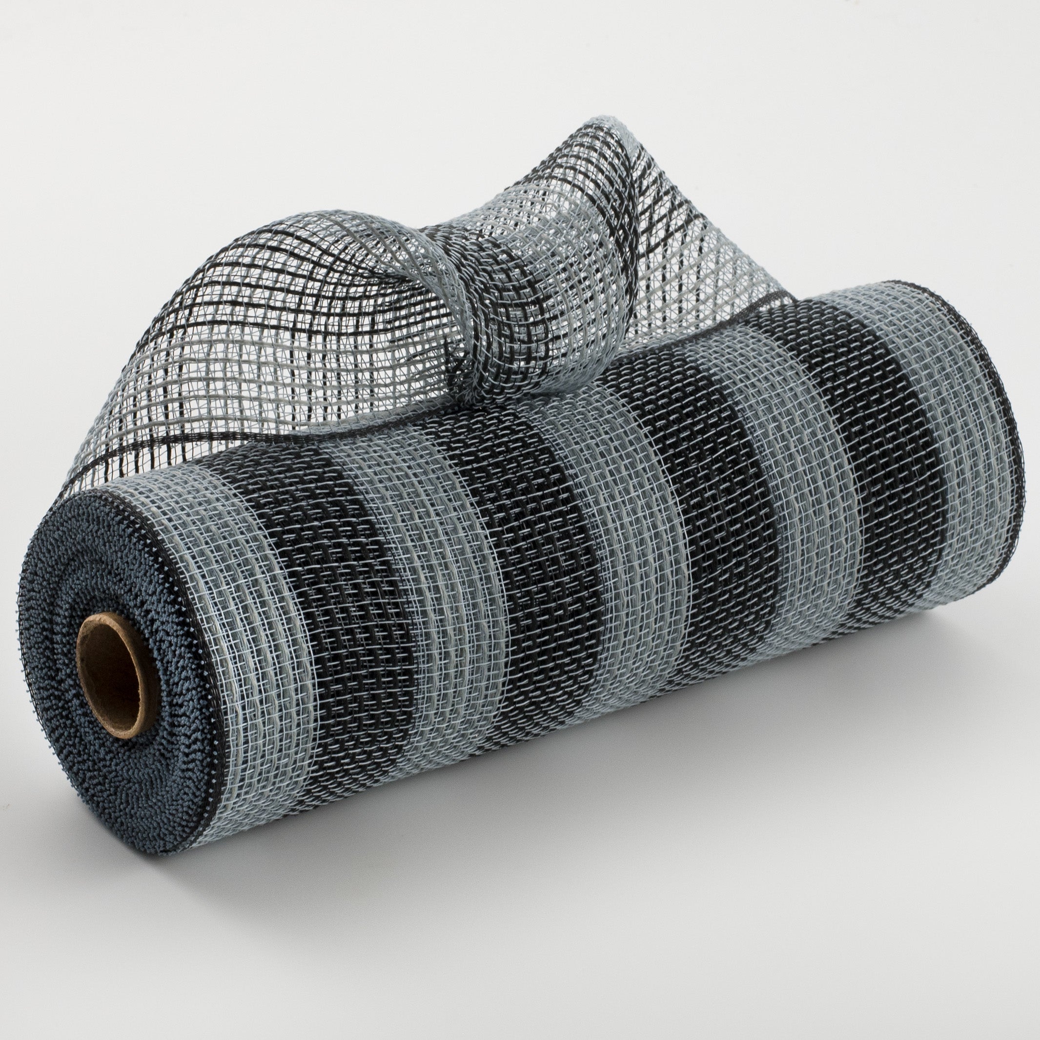 10" Thin Stripe Fabric Mesh: Grey & Black Item Number: RY8319B1
