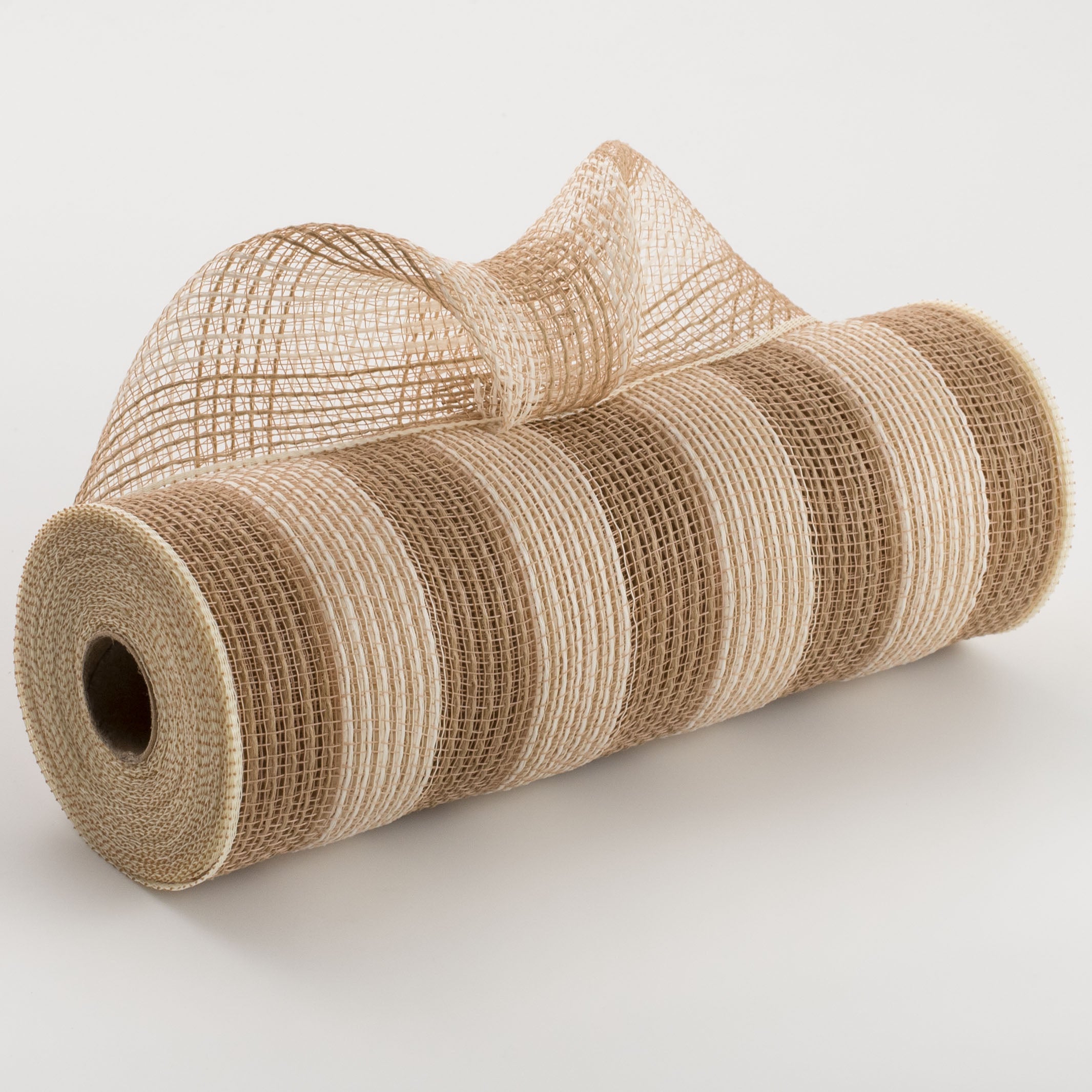 10" Thin Stripe Fabric Mesh: Natural & Cream Item Number: RY831954