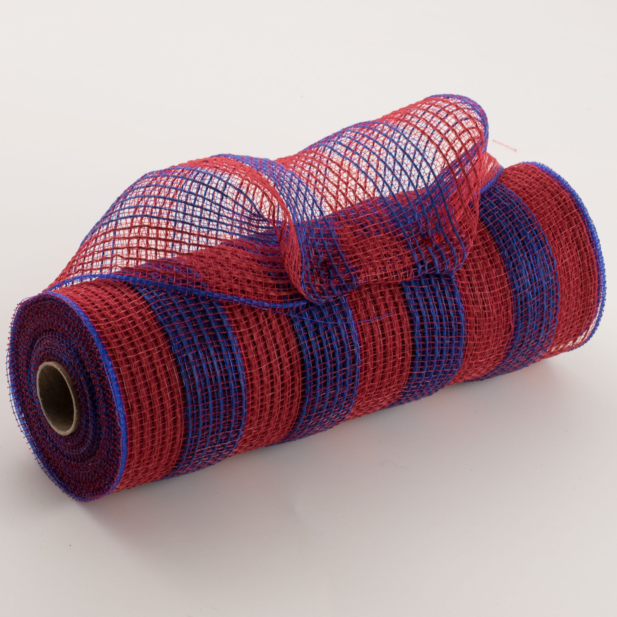 10" Thin Stripe Fabric Mesh: Red & Royal Blue Item Number: RY831987
