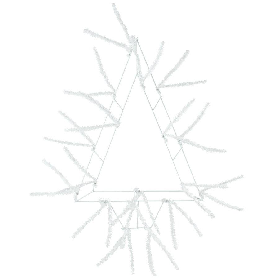 20" Tinsel Open Tree Work Form: White Item Number: XX765327