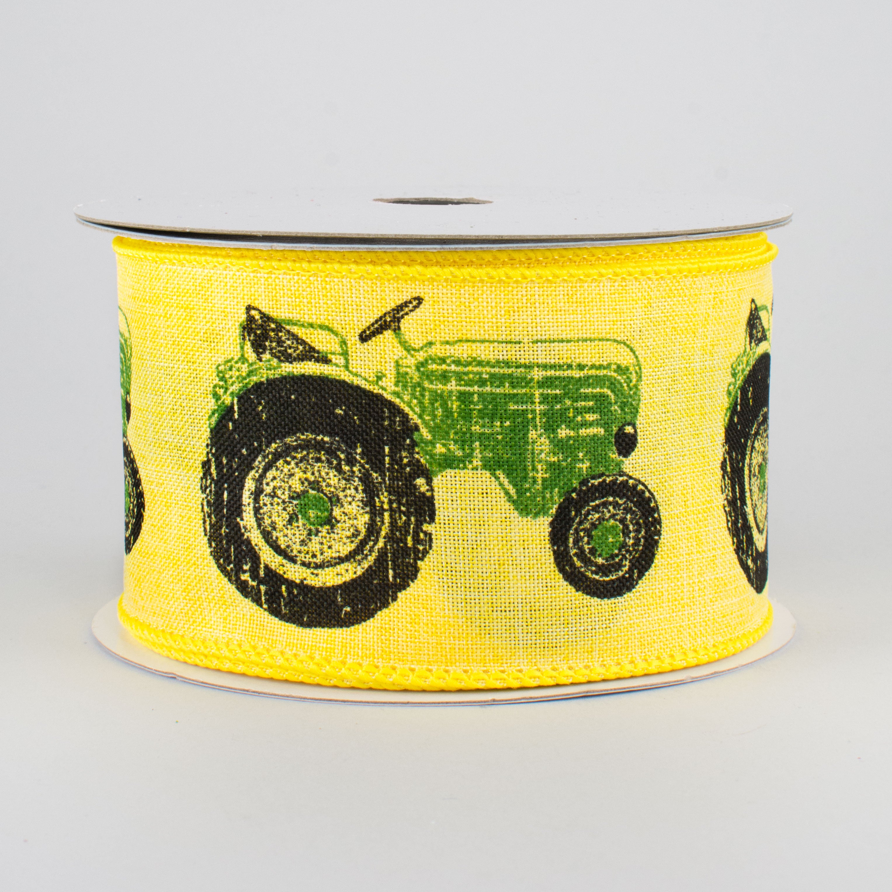2.5" Tractor Ribbon: Yellow & Green (10 Yards)
