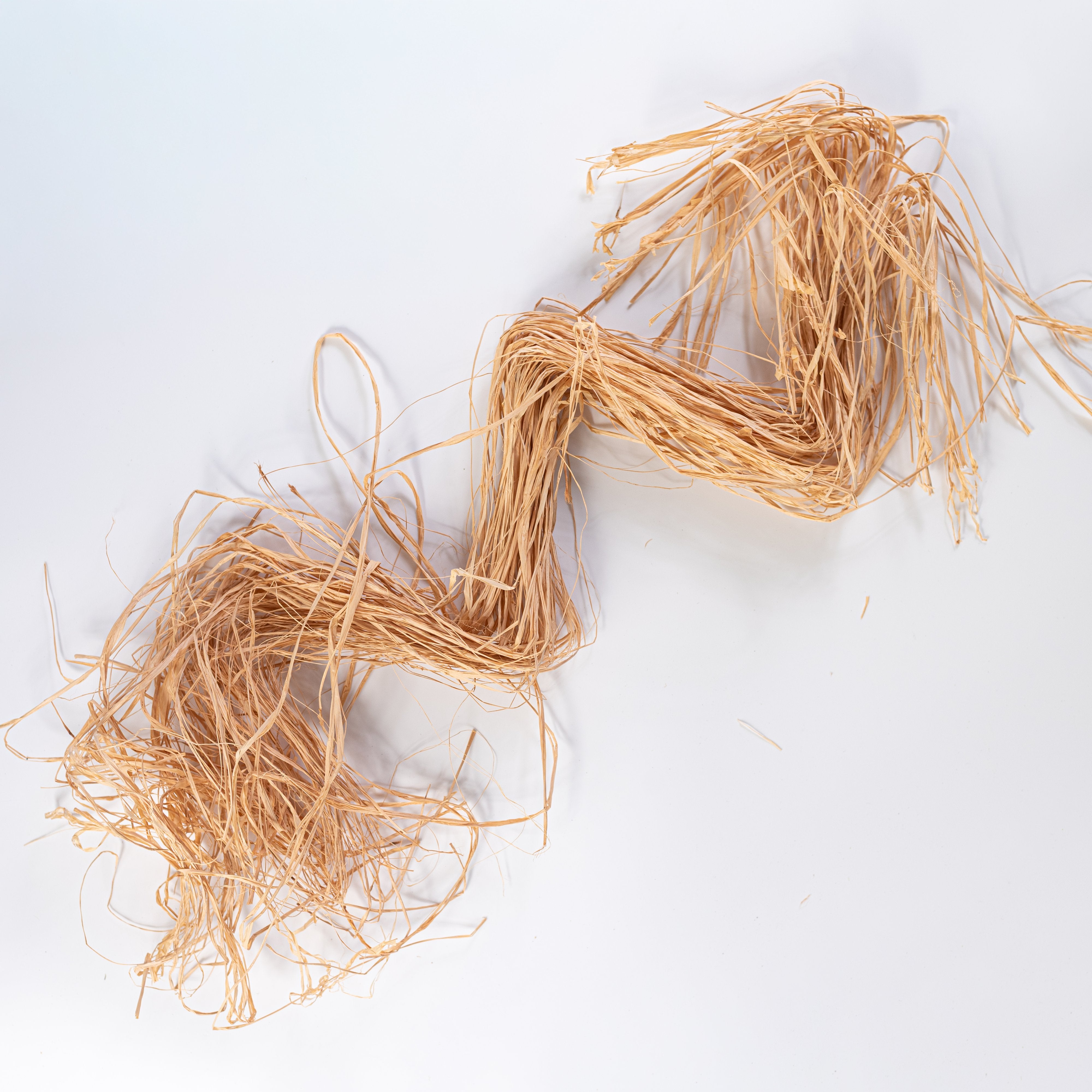 7" Trimmed Raffia Bundle (50 Grams): Natural detail photo 3