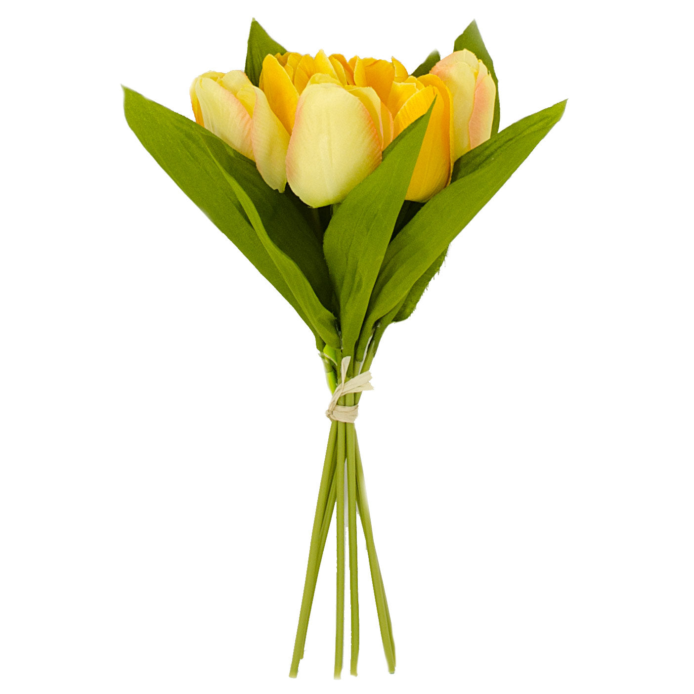 13" Tulip Bouquet (7): Yellow Item Number: 30497YW