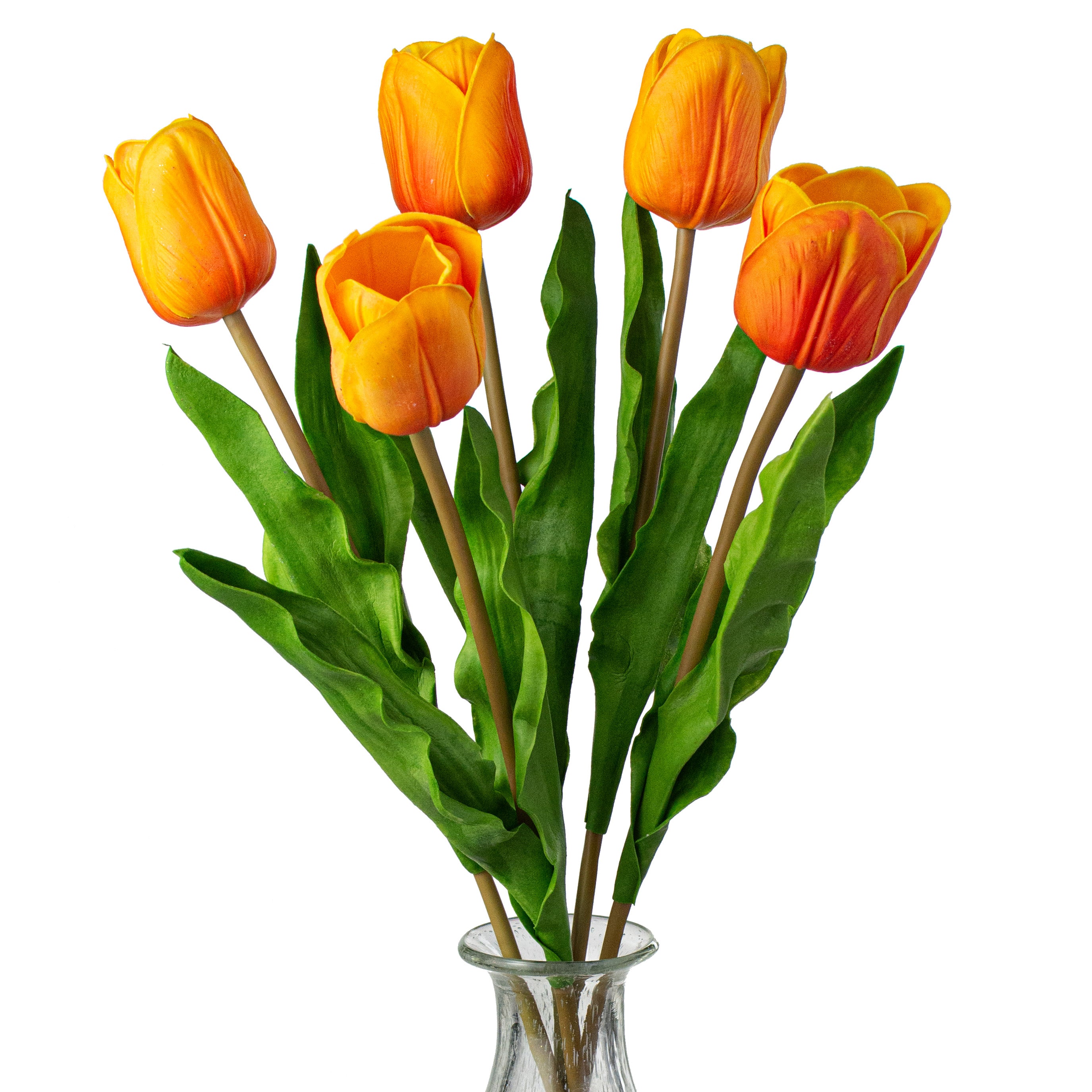 23" Tulip Stem Bunch (X5): Orange Item Number: 2260019OR