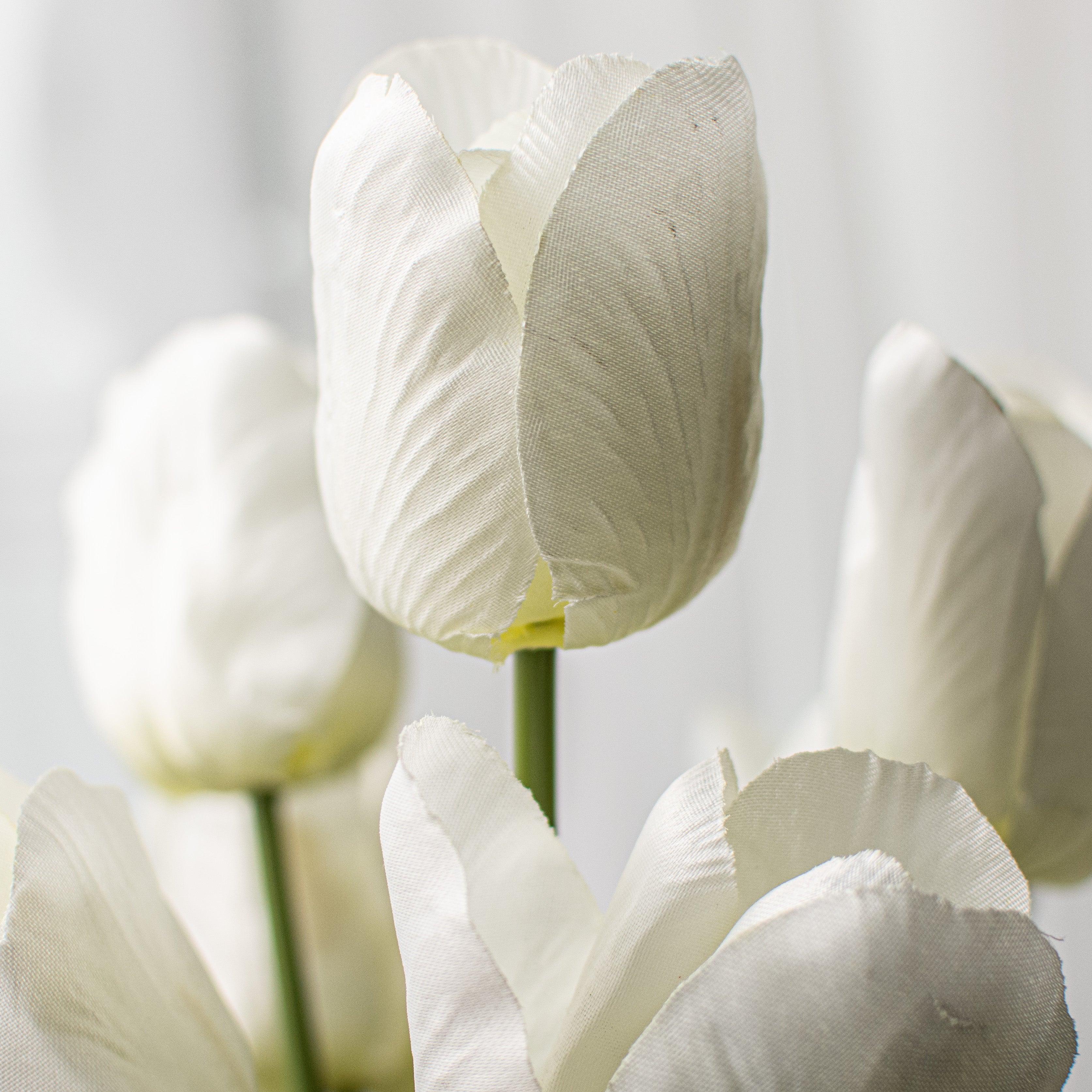 17" Tulips Bush: Cream Lifestyle Photo