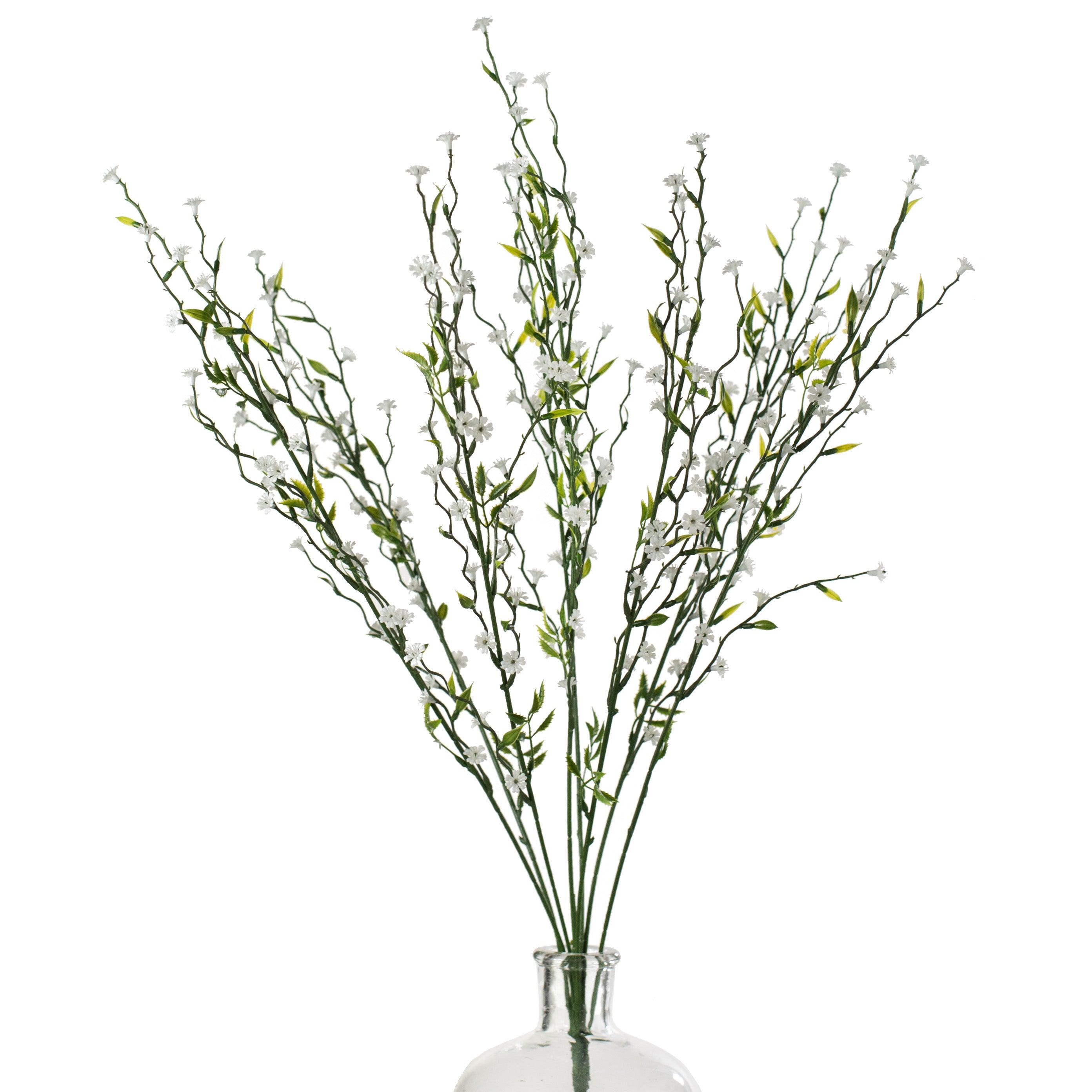 22" Twig Flower Spray: White Item Number: 35070WT