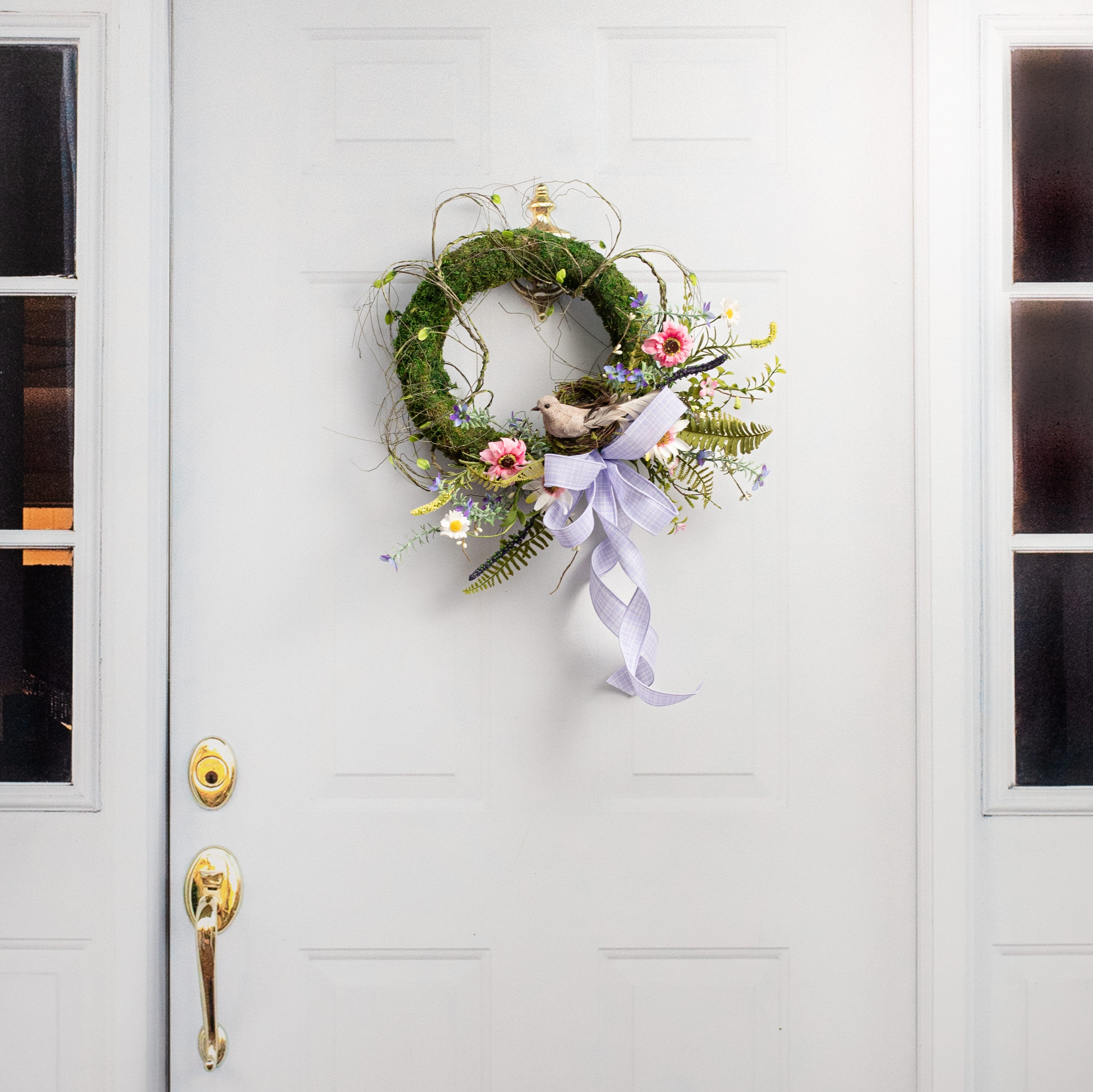 52" Twig Vine with Leaves Garland detail photo 5