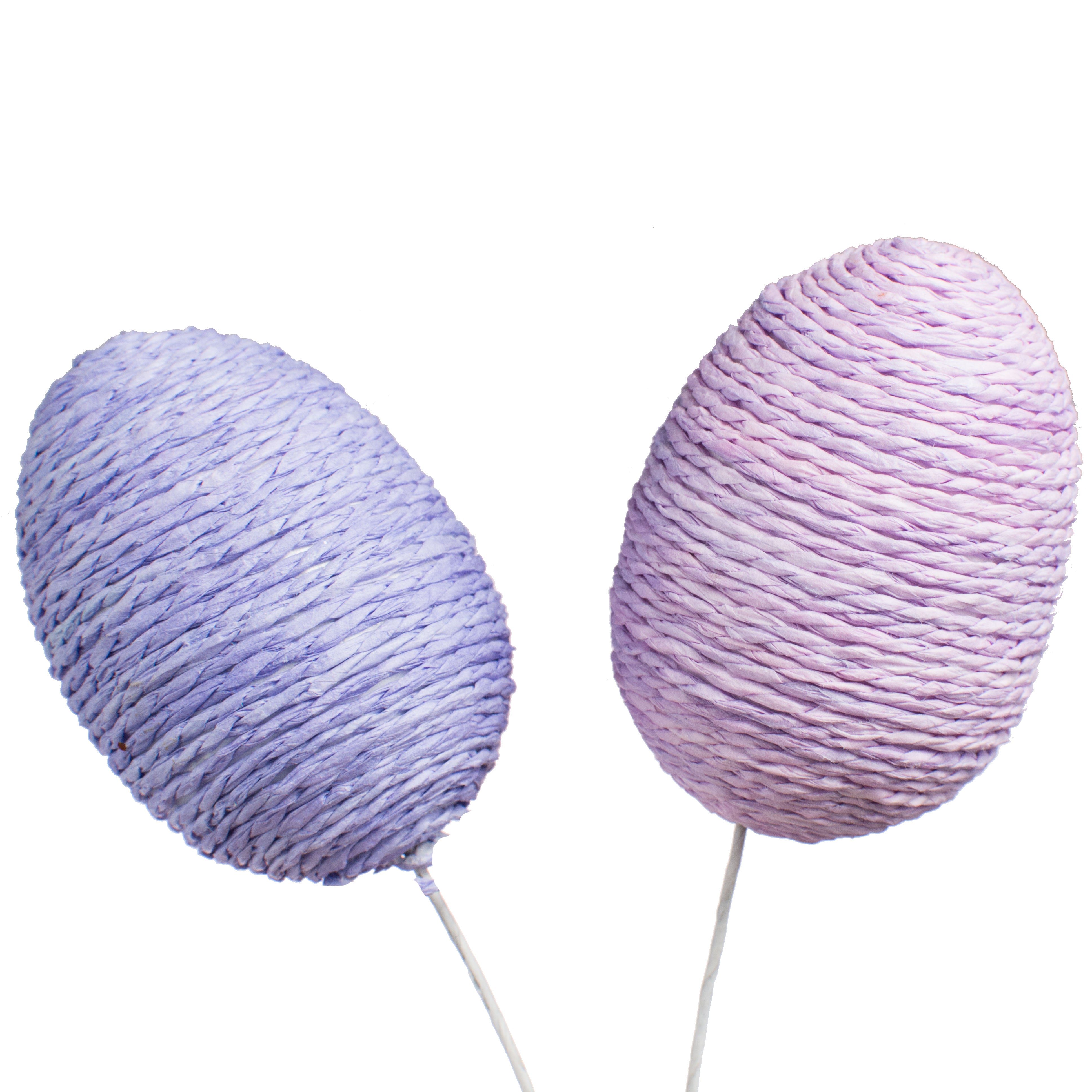 13" Twine Egg Picks (6) detail photo 3