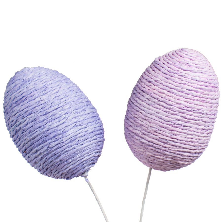 13" Twine Egg Picks (6) detail photo 3