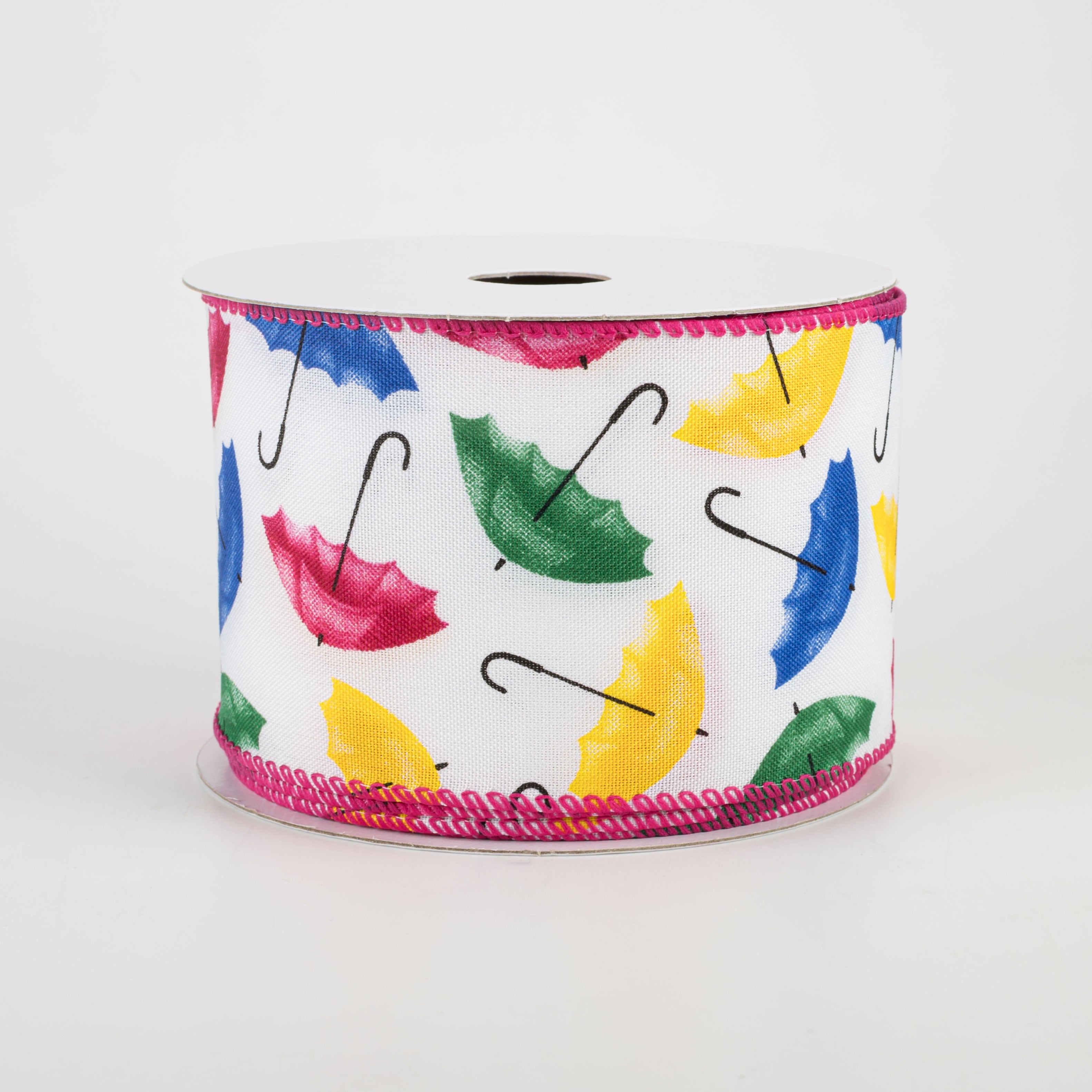 2.5" Umbrella Ribbon: Multicolor (10 Yards)