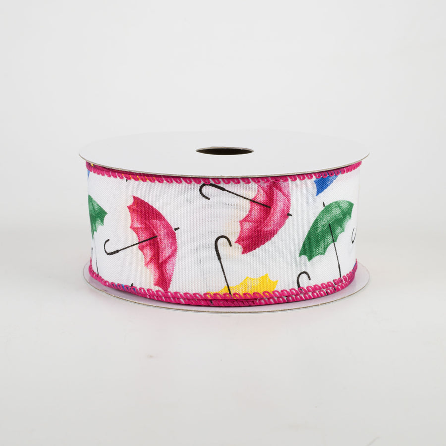 1.5" Umbrella Ribbon: Multicolor (10 Yards)