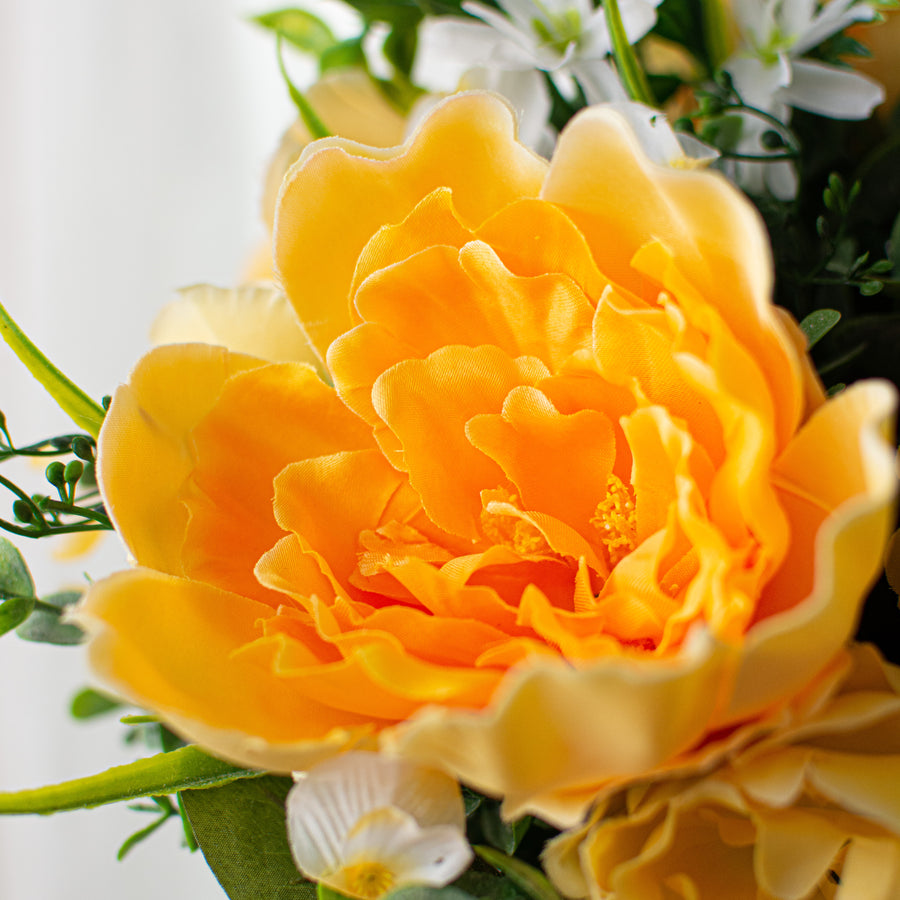 Un-bushed Pick Mix: Peony, Daisy, Fern & Eucalyptus (18 Stem) Lifestyle Photo