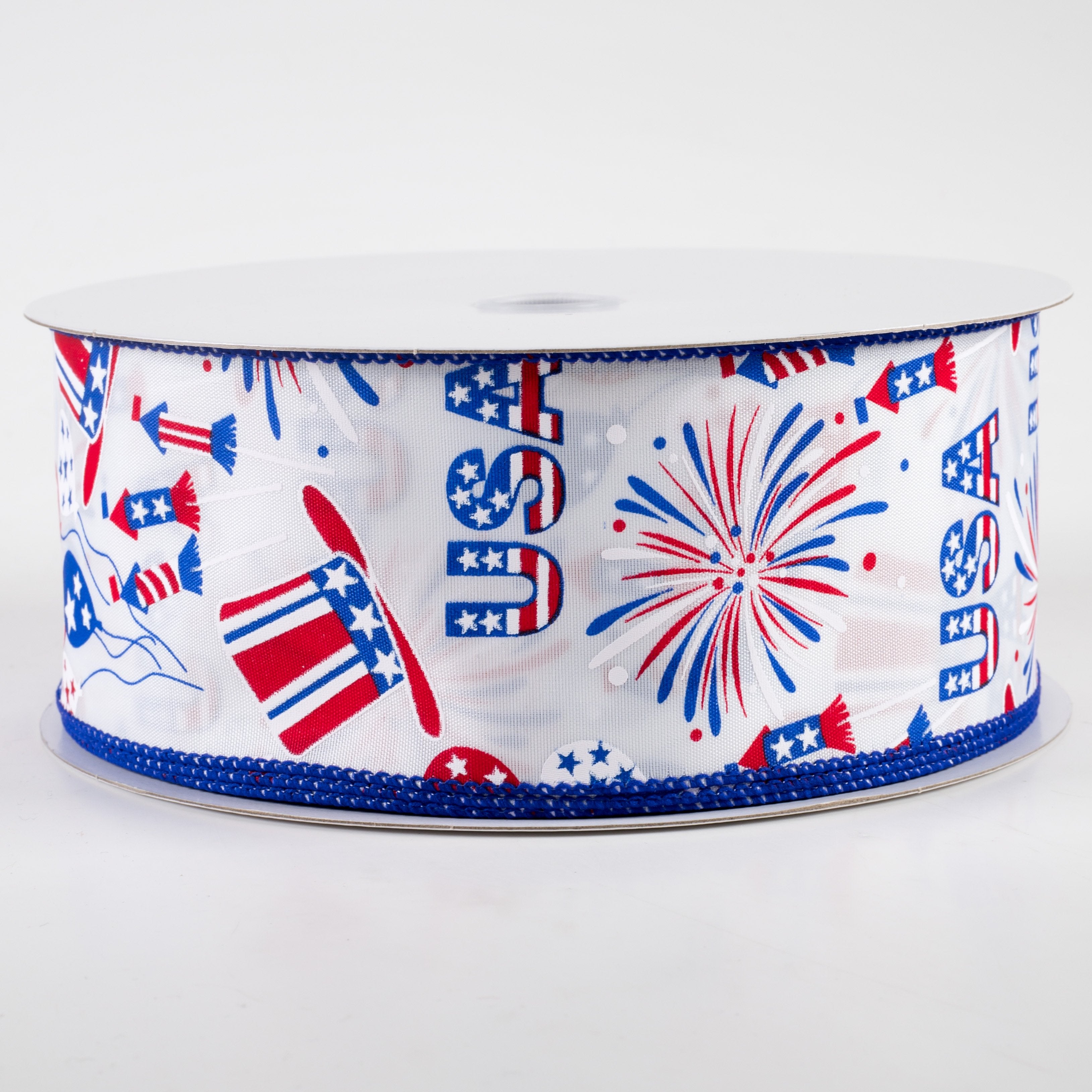 2.5" USA Celebration Satin Ribbon (50 Yards) Item Number: 841-40-304