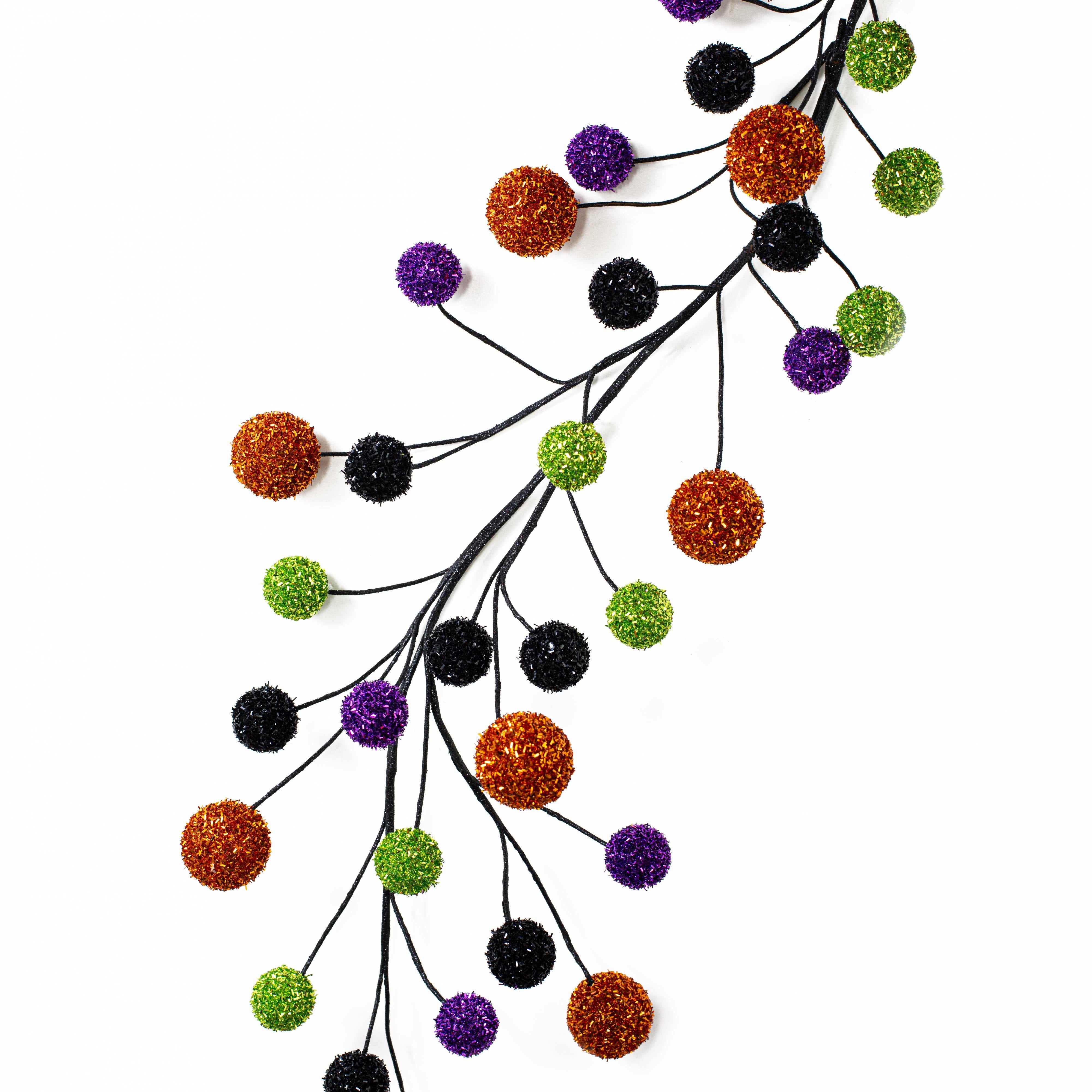 64" V-Cut Foil Ball Garland: Halloween Item Number: XG6749NJ