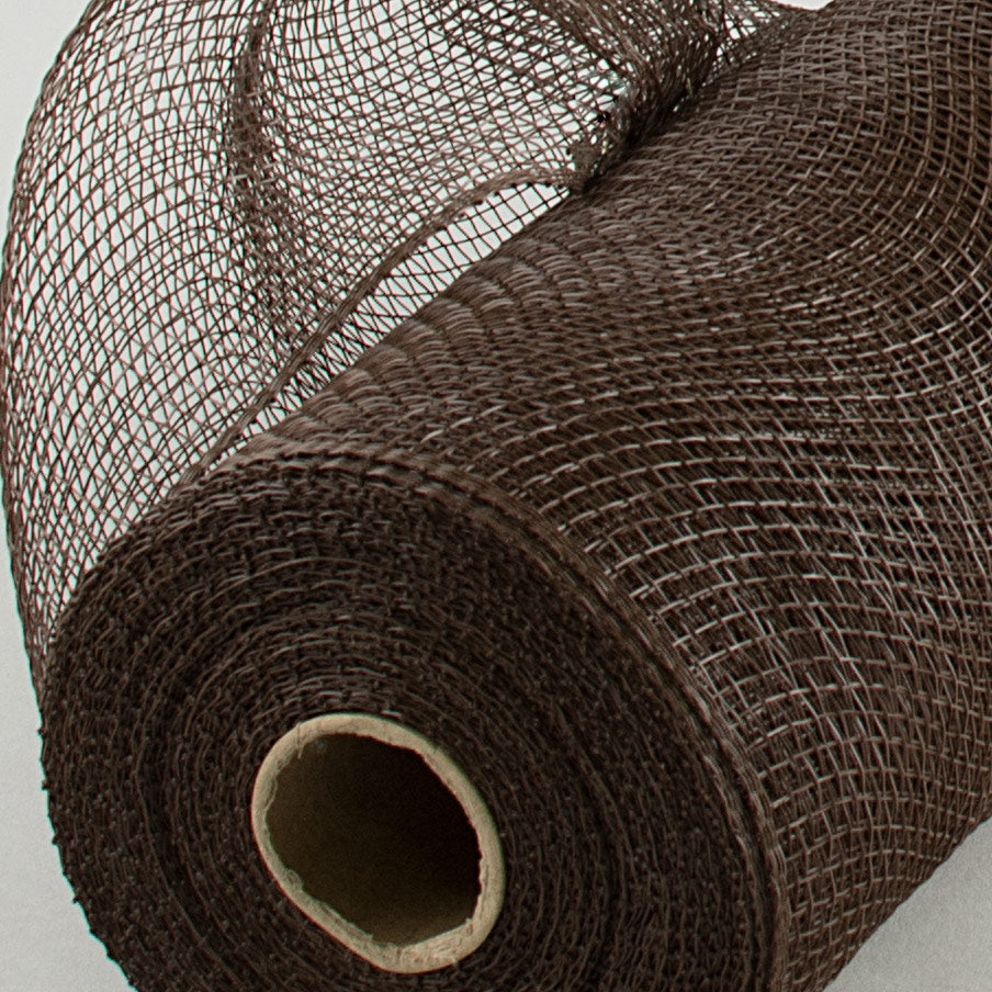 10" Value Deco Mesh: Chocolate Brown detail photo 3