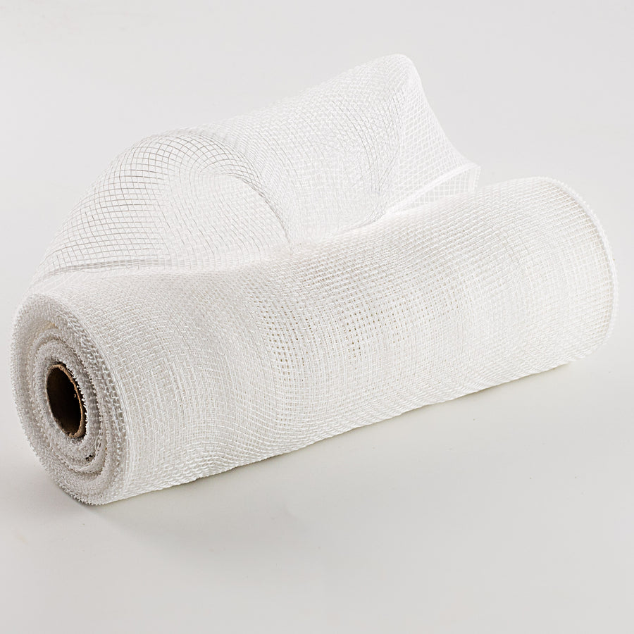 10" Value Deco Mesh: White Item Number: RE800227