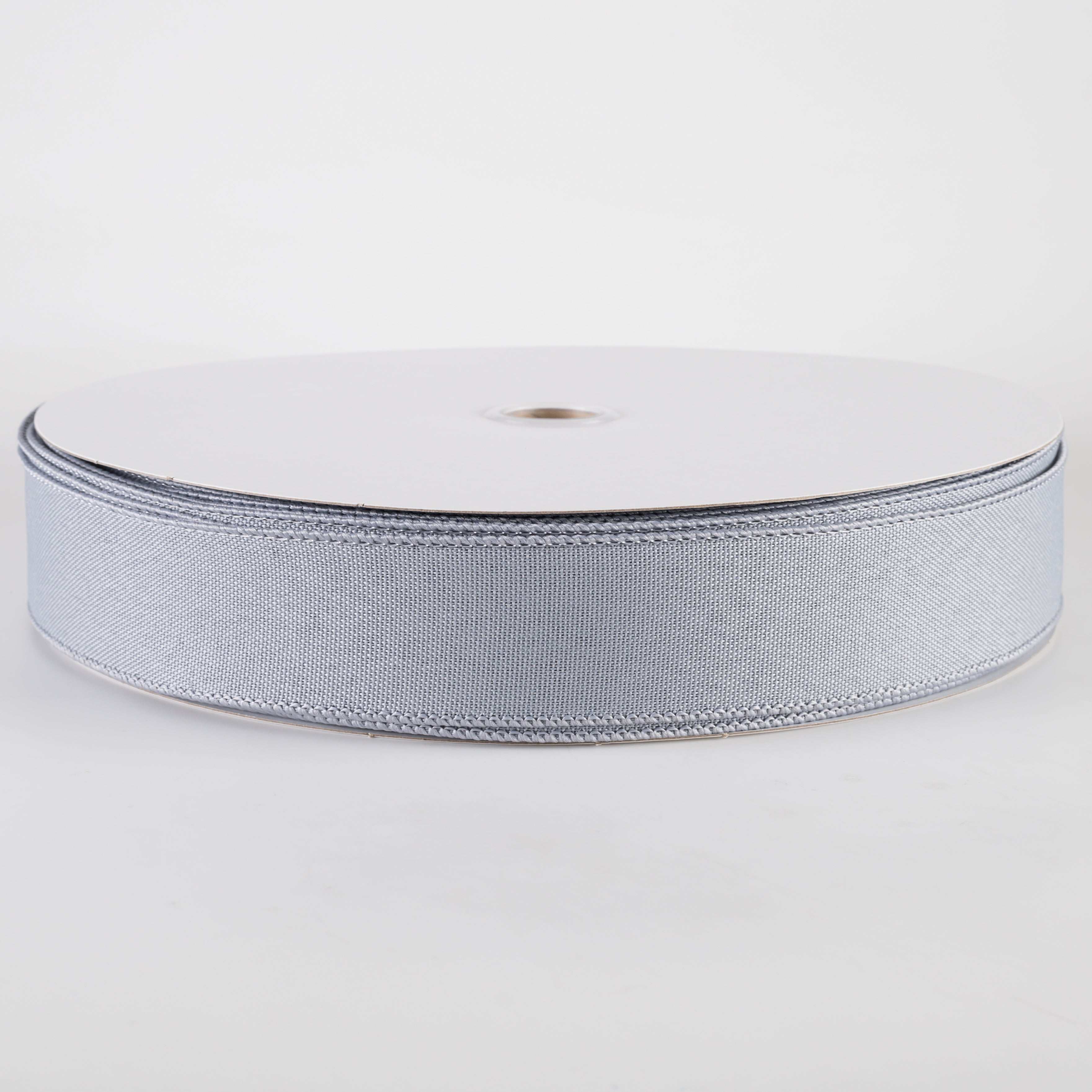 1.5" Value Faux Burlap Ribbon: Grey (50 Yards)