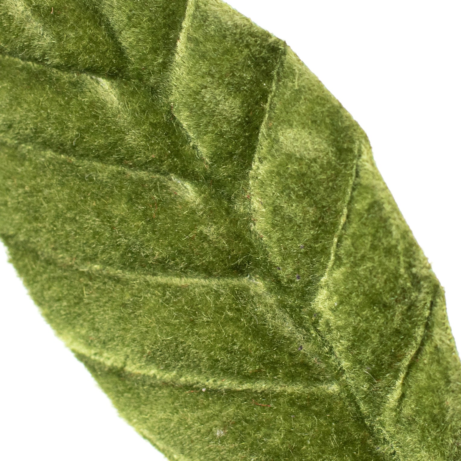 25" Velvet Magnolia Leaf Spray detail photo 4