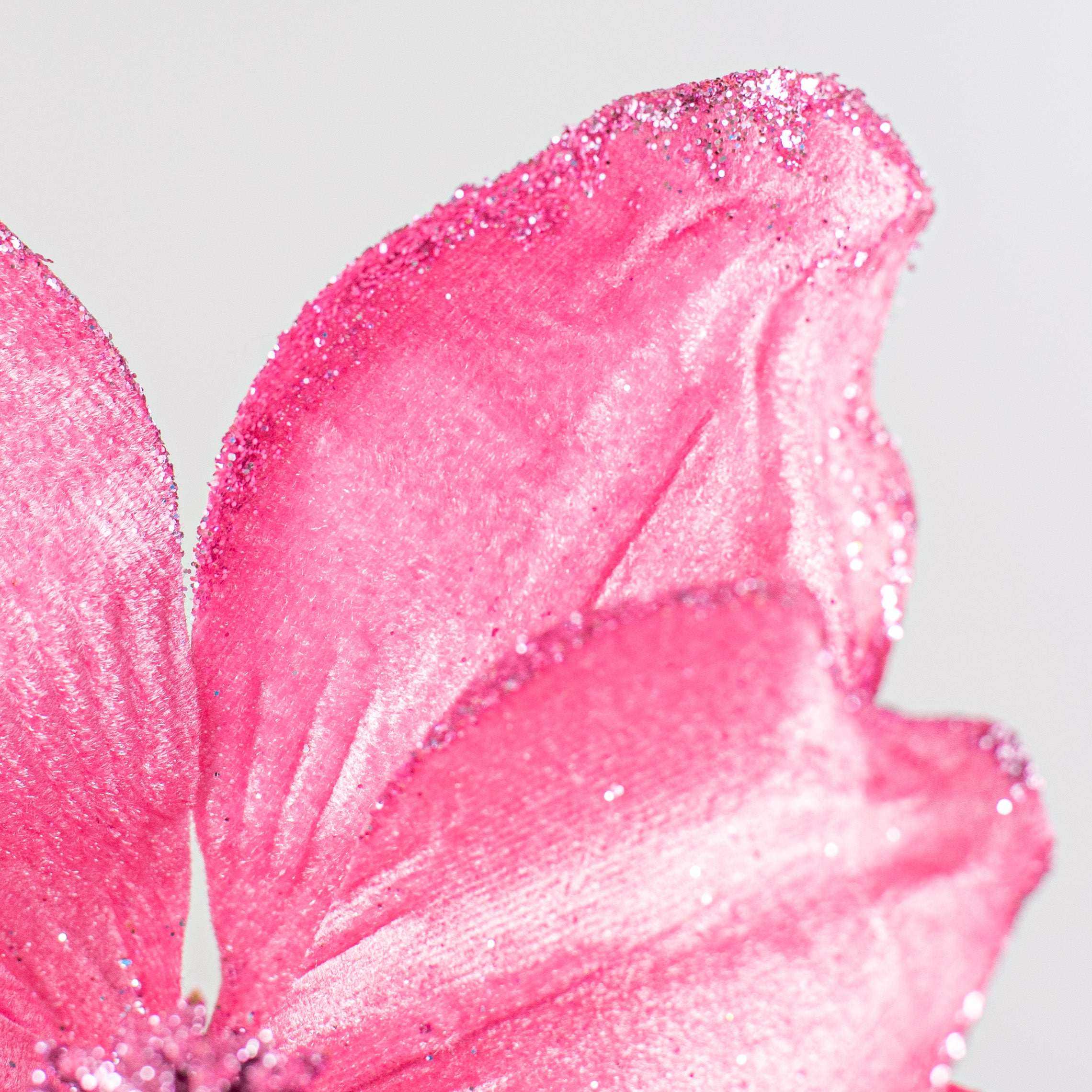 14" Velvet Magnolia Pick: Pink detail photo 4