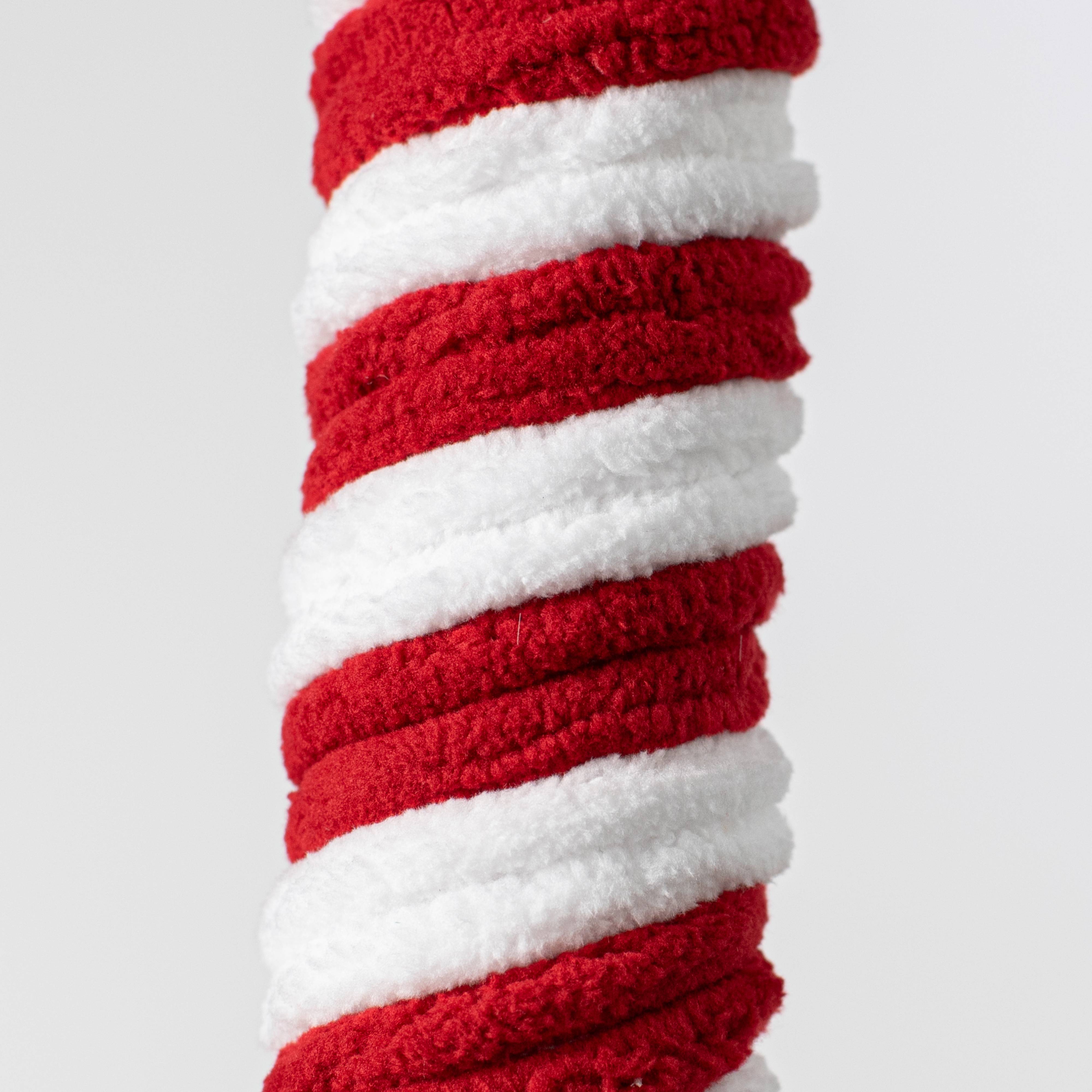 38" Velvet Peppermint Candy Cane Stick detail photo 5