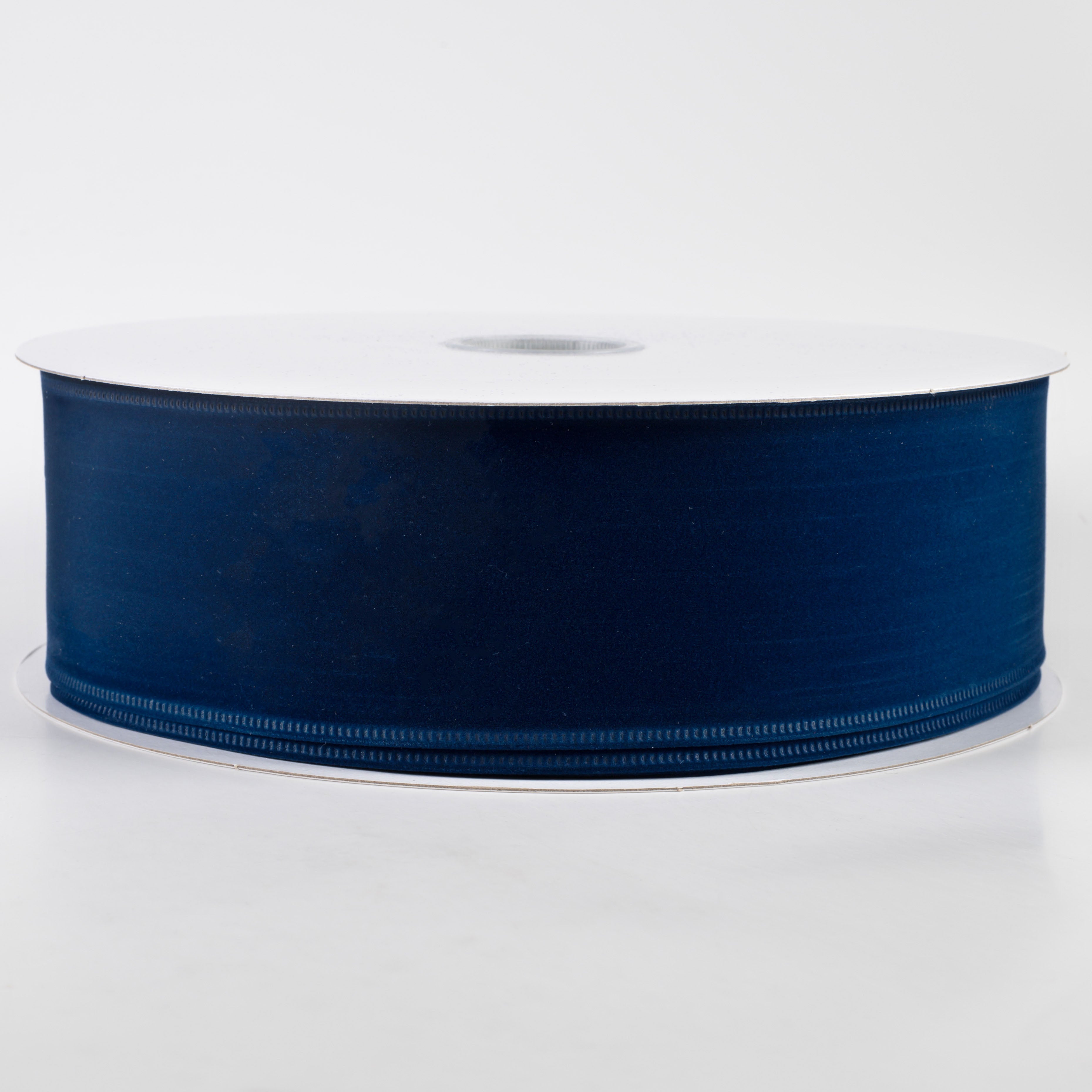 2.5" Velvet Ribbon: Navy Blue (50 Yards)