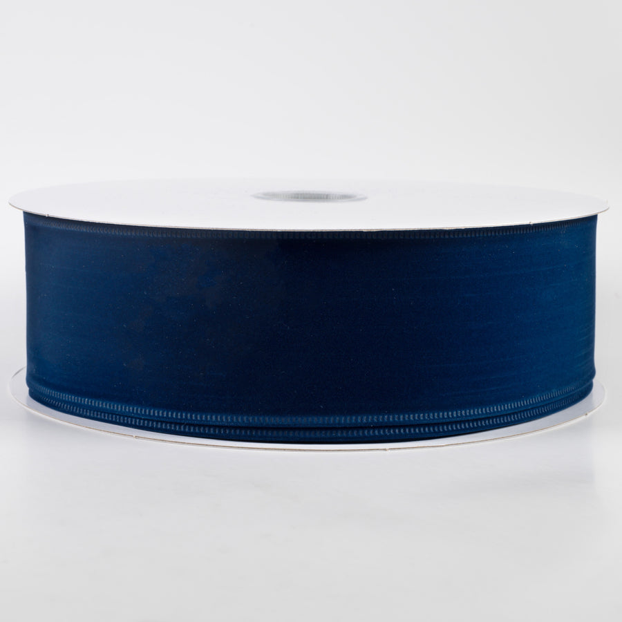 2.5" Velvet Ribbon: Navy Blue (50 Yards)