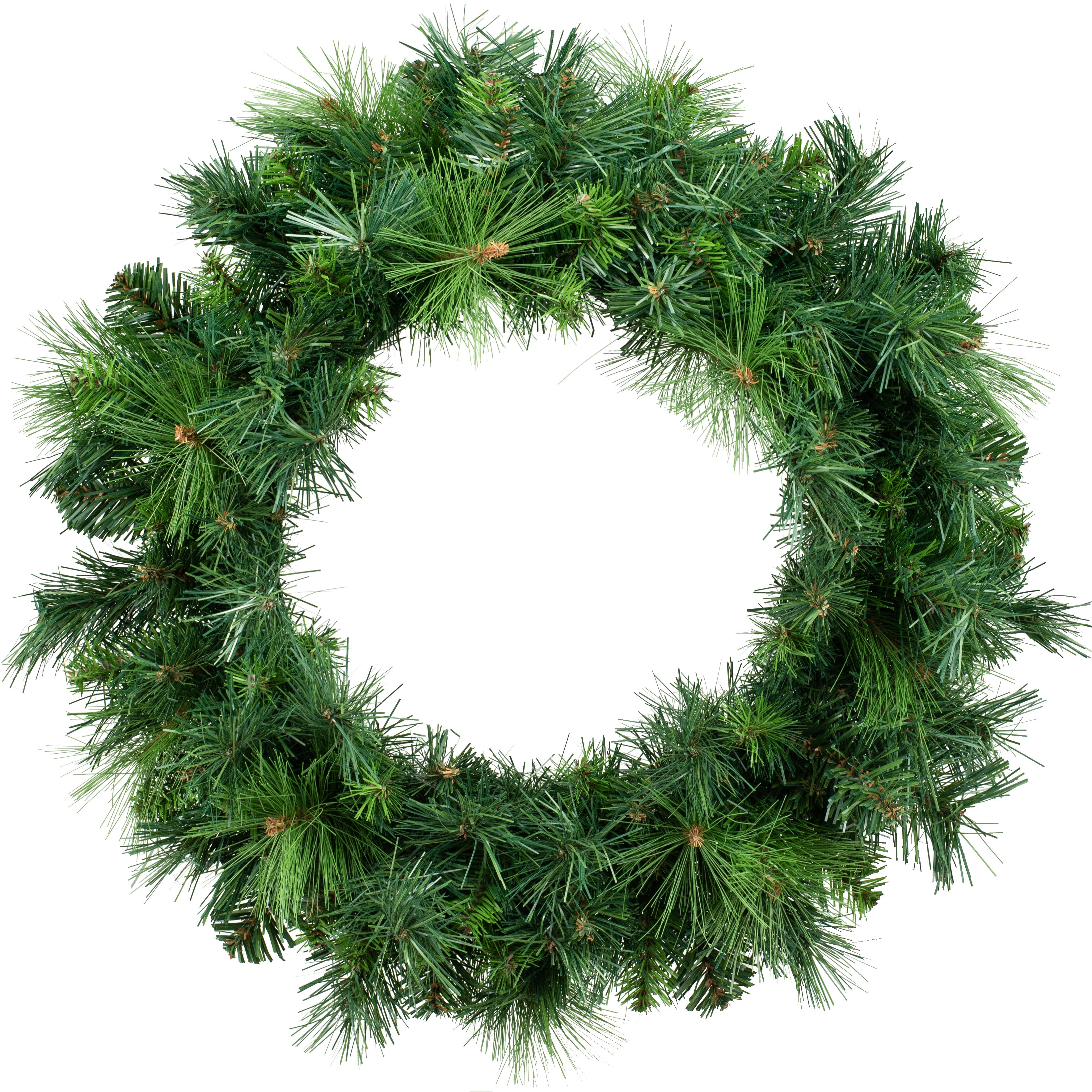 24" Vermont Pine Wreath (132 Tips) Item Number: 83518WR24