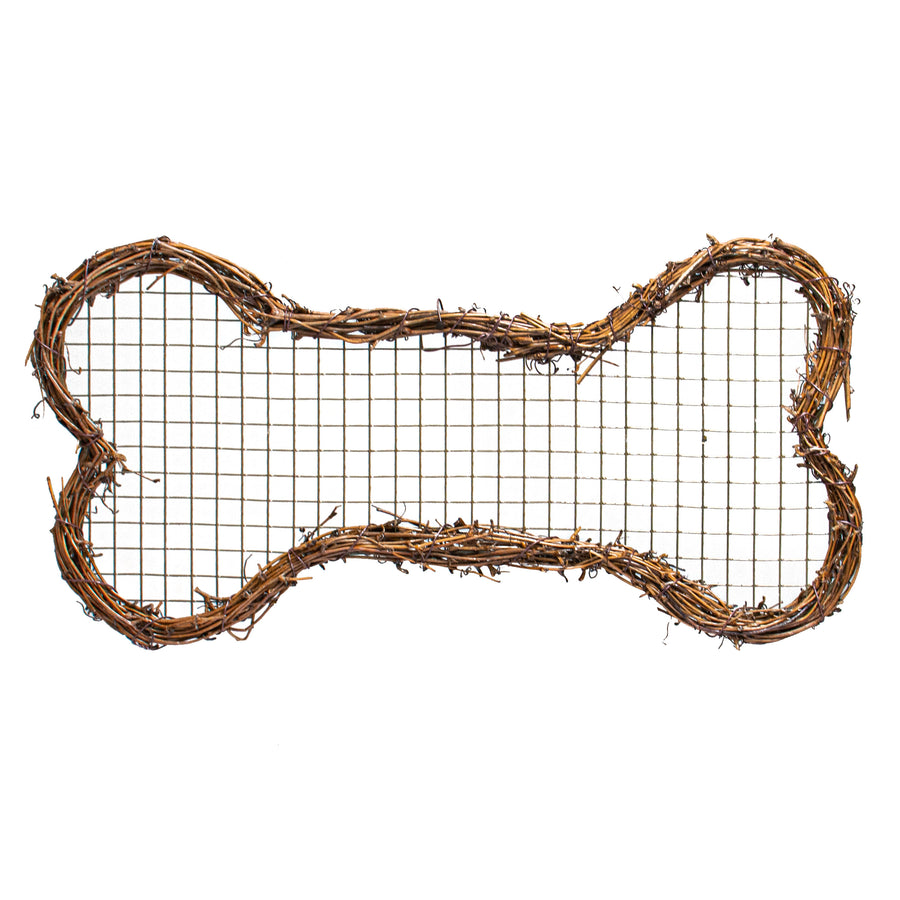 16" Vine Decoration: Wire Dog Bone Item Number: MZ2160