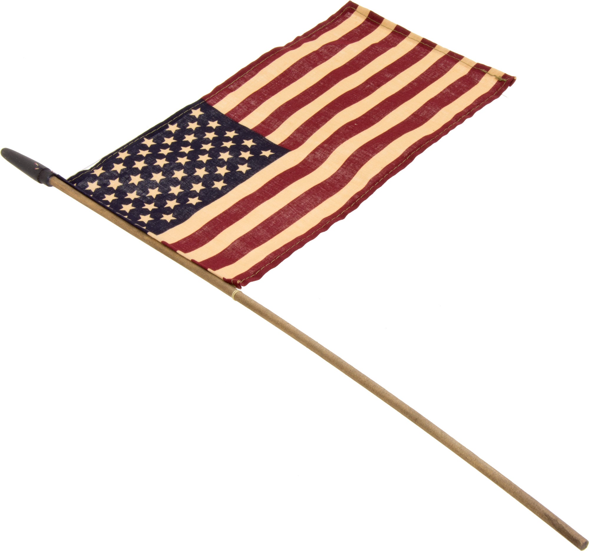 Vintage American Flag (6" x 11") detail photo 3
