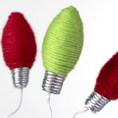 16" Vintage Christmas Yarn Lights Pick Lifestyle Photo