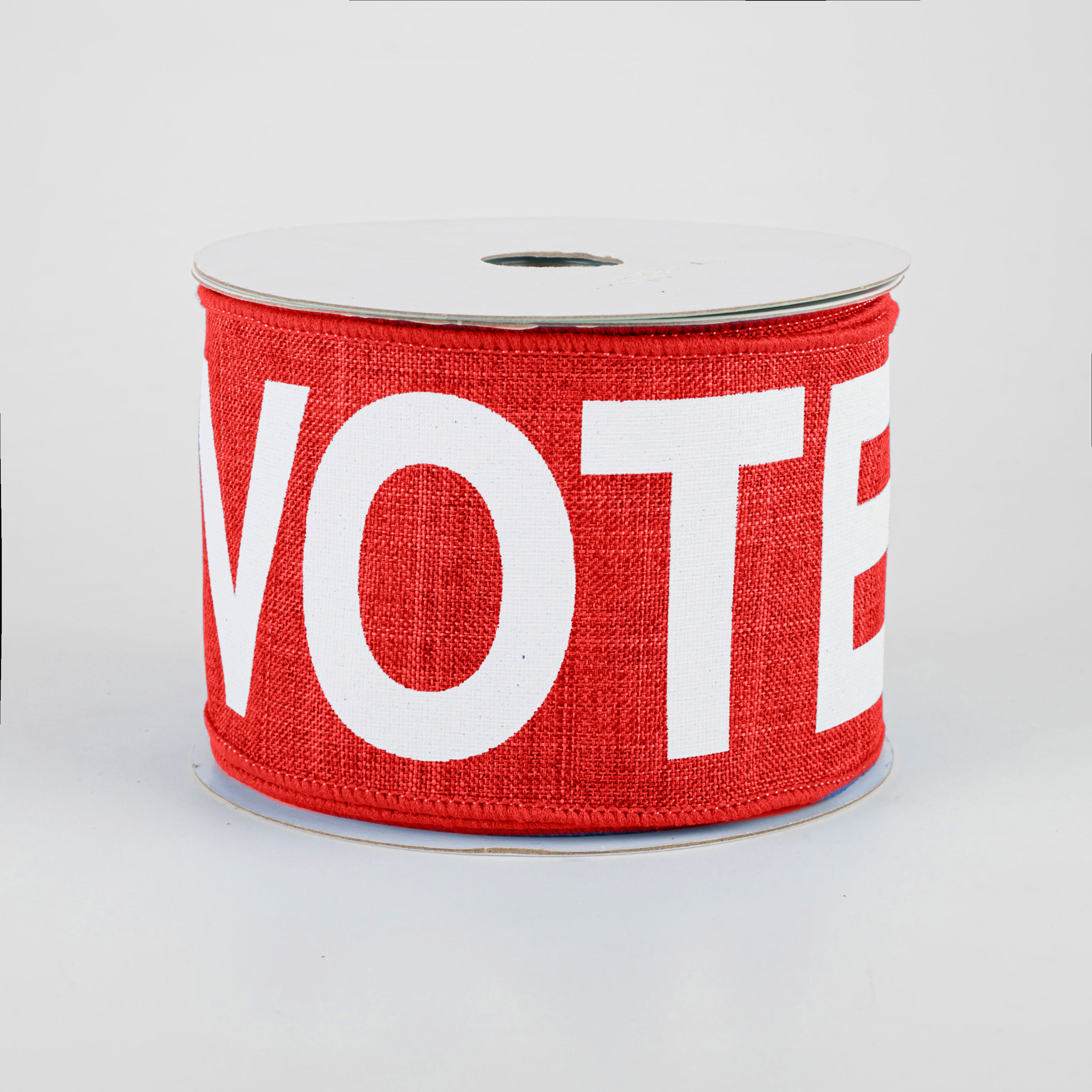 2.5" Vote Ribbon: Red (10 Yards)