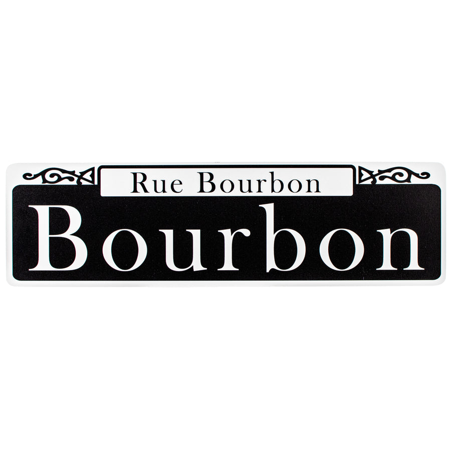 18" Waterproof Bourbon Street Sign Decor Item Number: CD0985NH