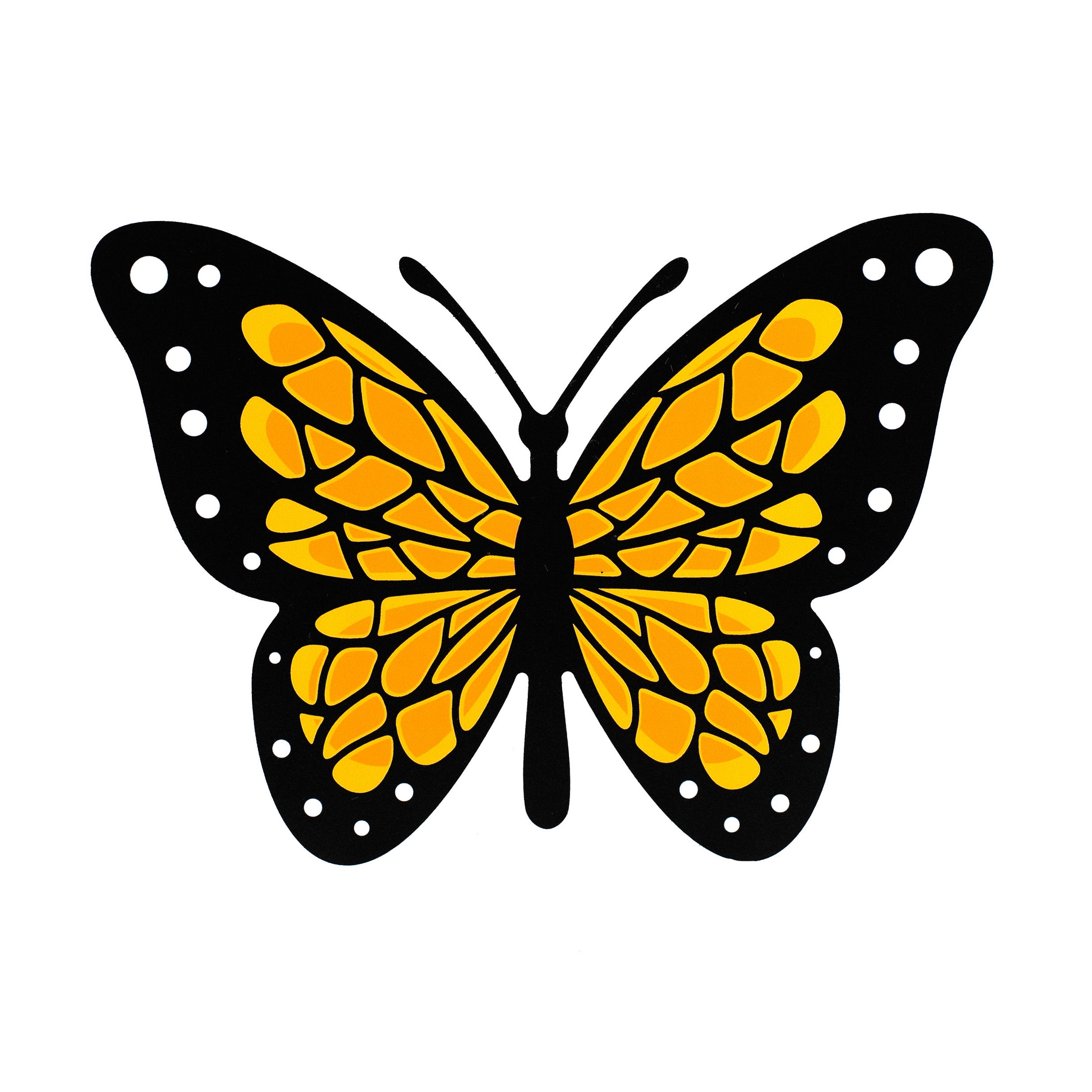 11" Waterproof Butterfly Accent: Monarch Item Number: CD1002NH