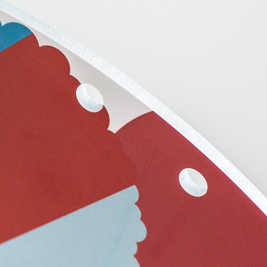 17" Waterproof Door Hanger: Hello Summer Snowcones detail photo 3