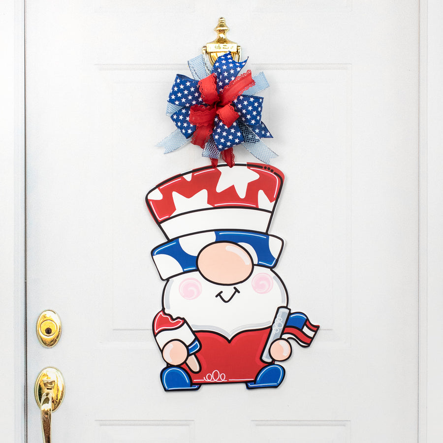 21" Waterproof Door Hanger: USA Gnome Lifestyle Photo