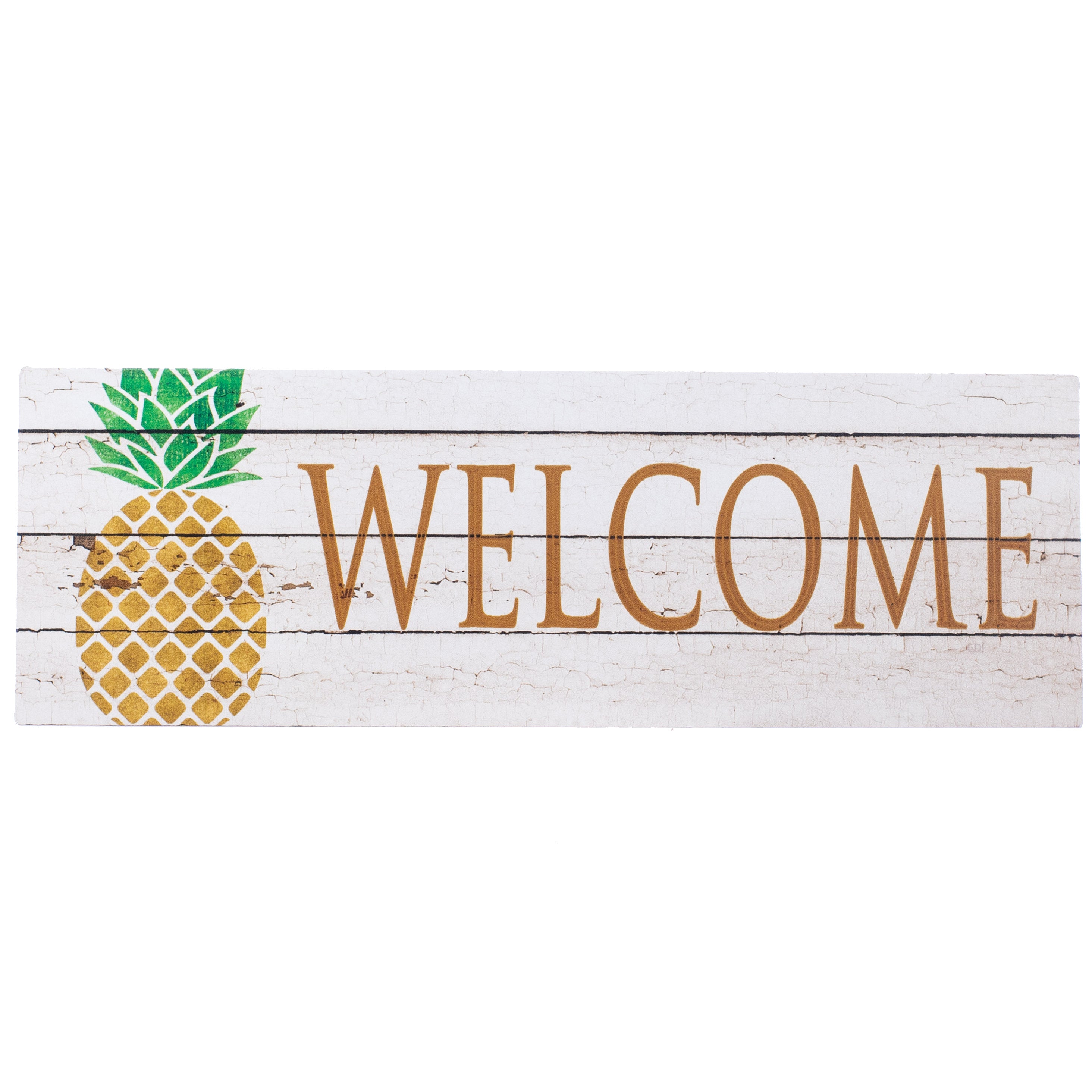 Waterproof Farmhouse Pineapple Sign (5" x 15") Item Number: 4015SS