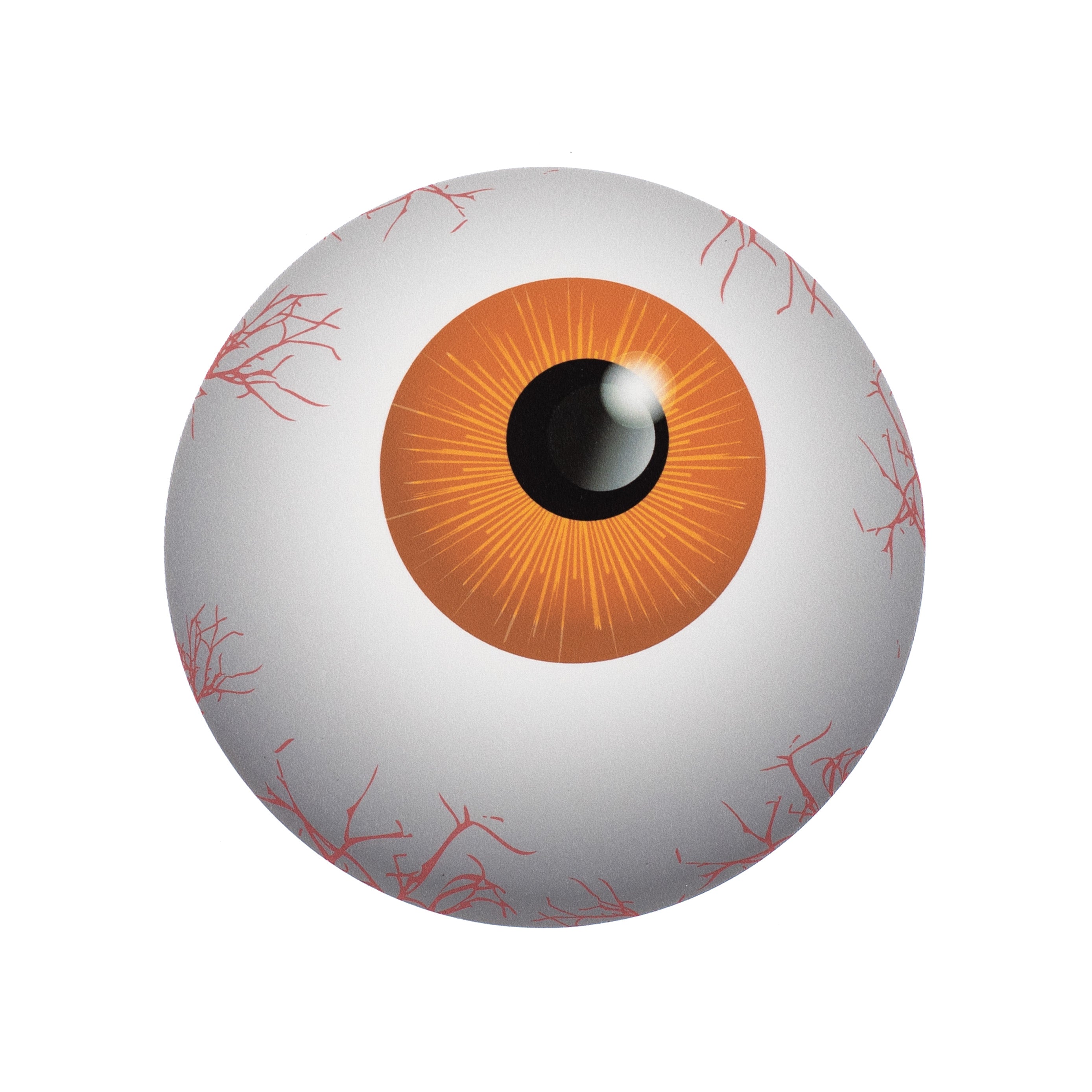 7" Waterproof Accent: Flat Orange Eyeball Item Number: CD1088NH