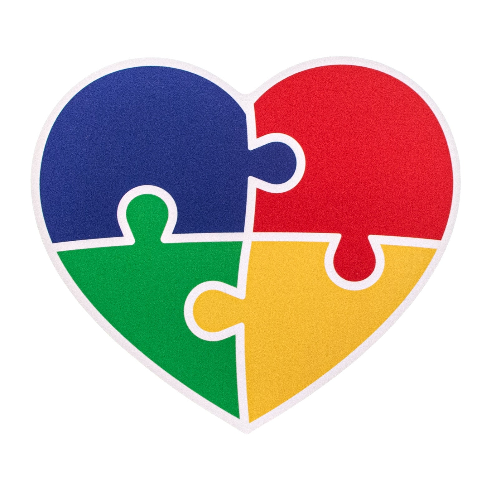 10" Waterproof Sign: Autism Puzzle Heart Item Number: CD0910NH