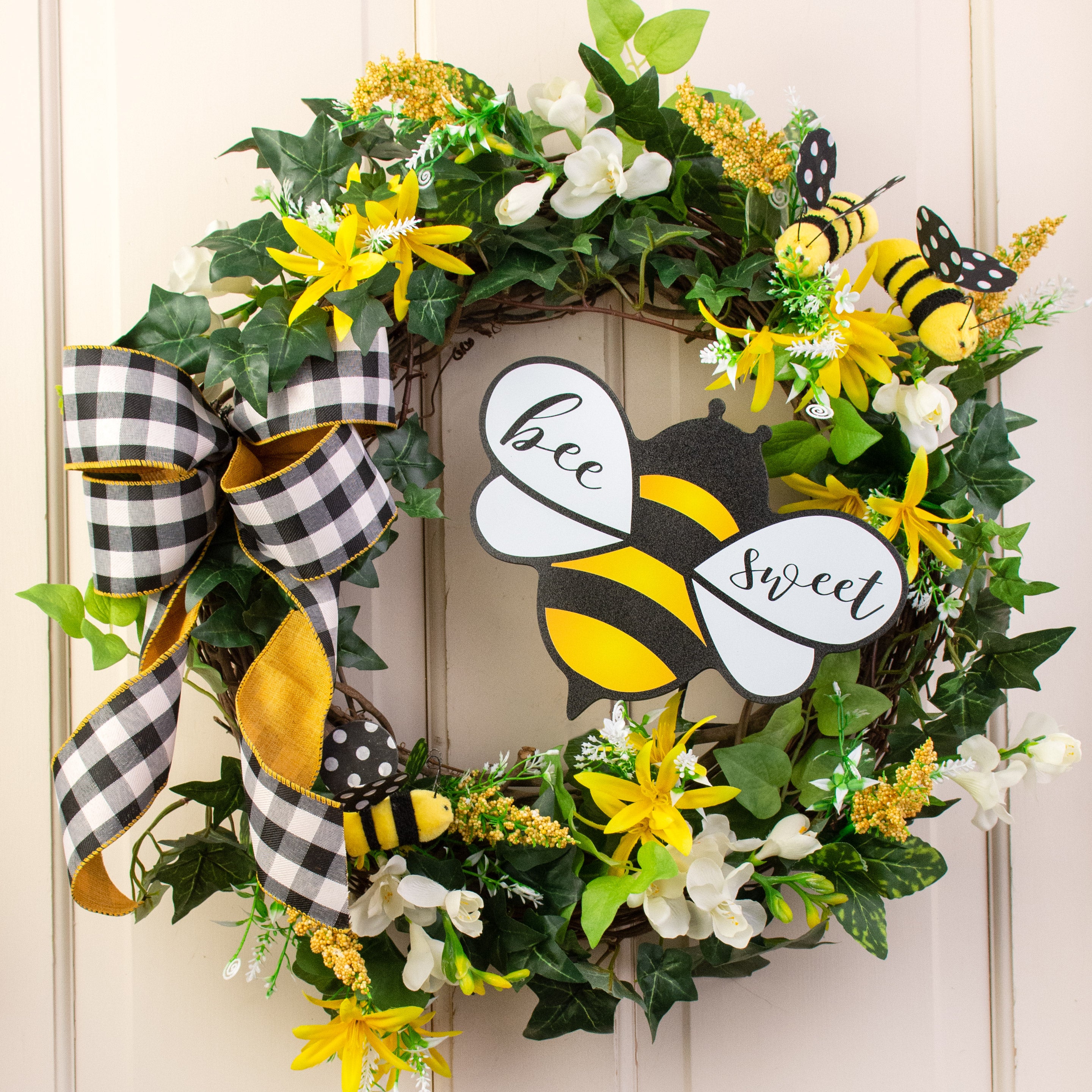10" Waterproof Sign: Bee Sweet Lifestyle Photo