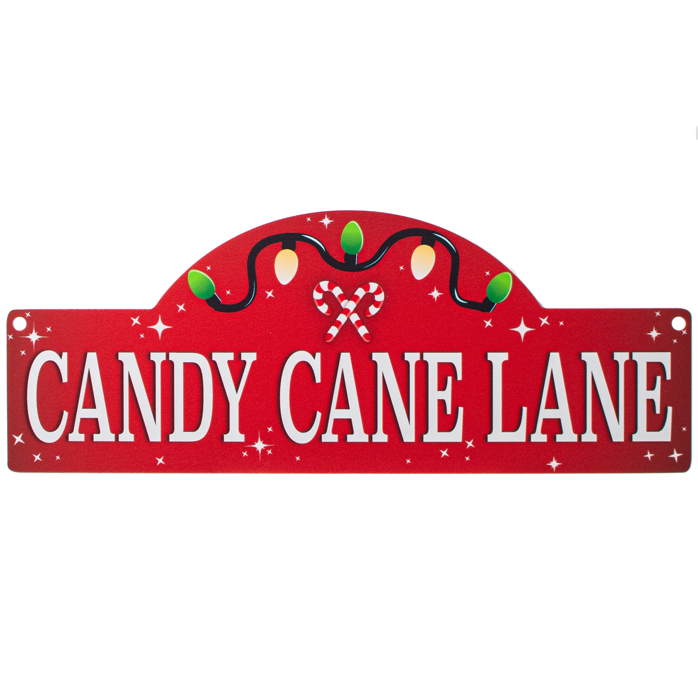 12" Waterproof Sign: Candy Cane Lane Item Number: CD0873AP